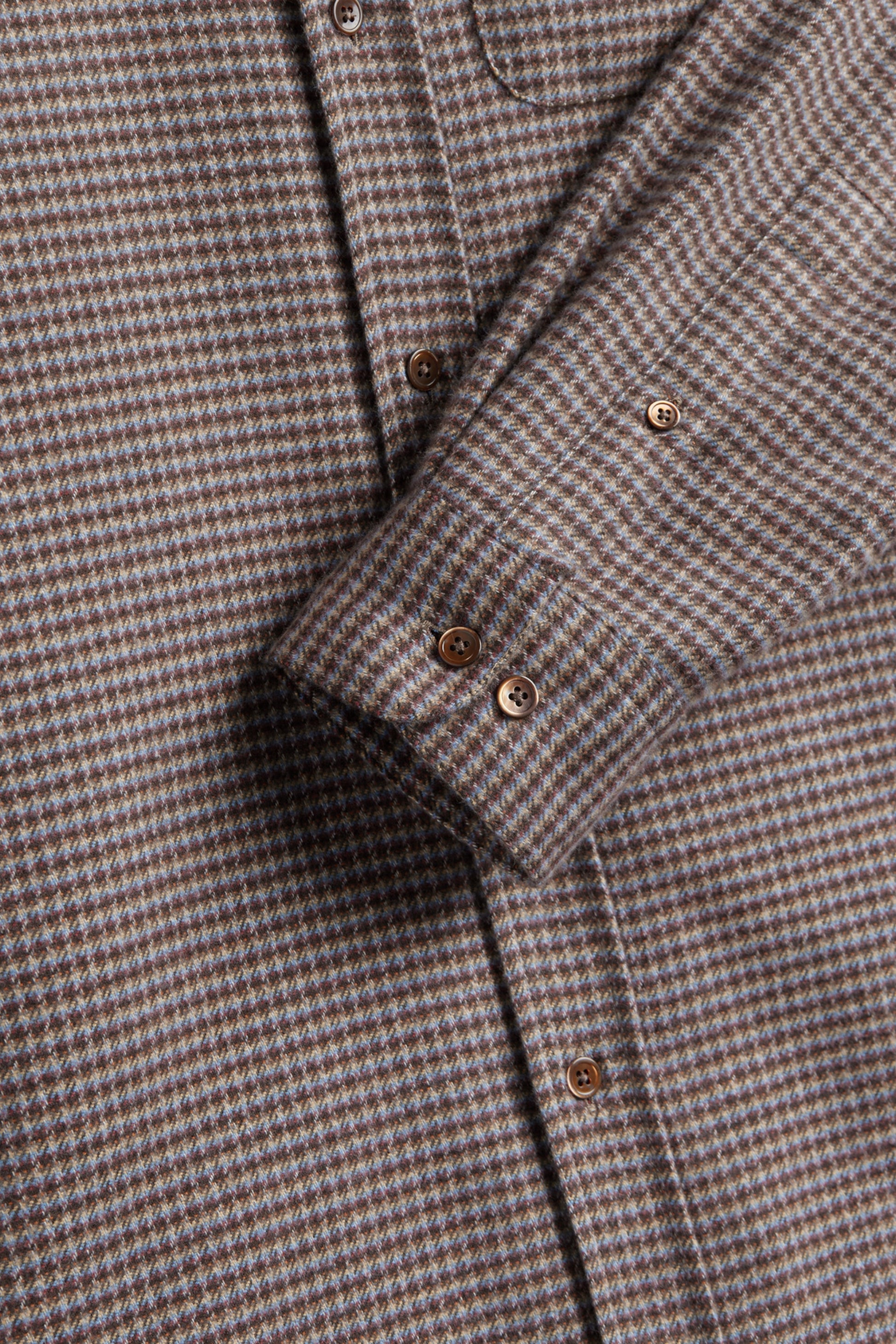 Portuguese Flannel - Dylan Shirt (Blue / Bordeaux)