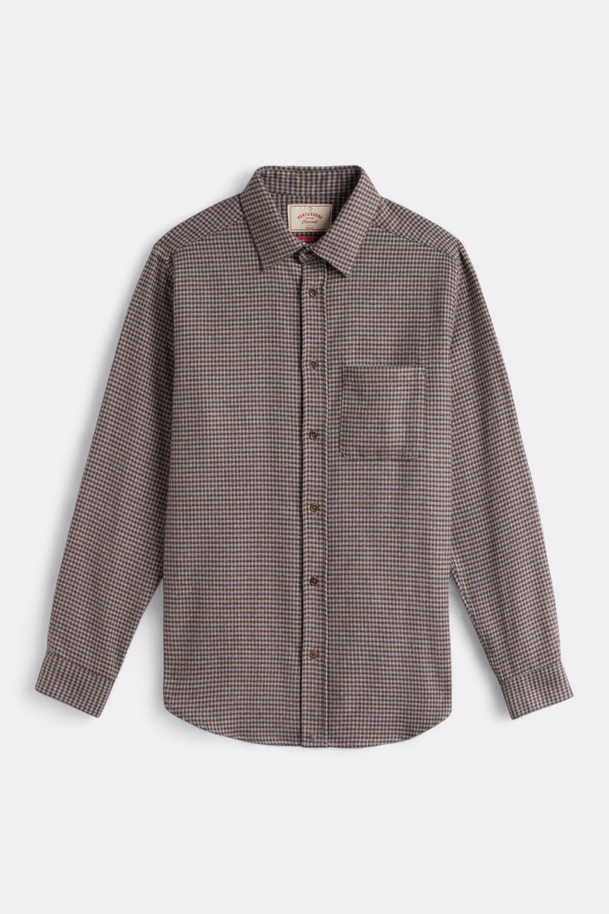 Portuguese Flannel - Dylan Shirt (Blue / Bordeaux)