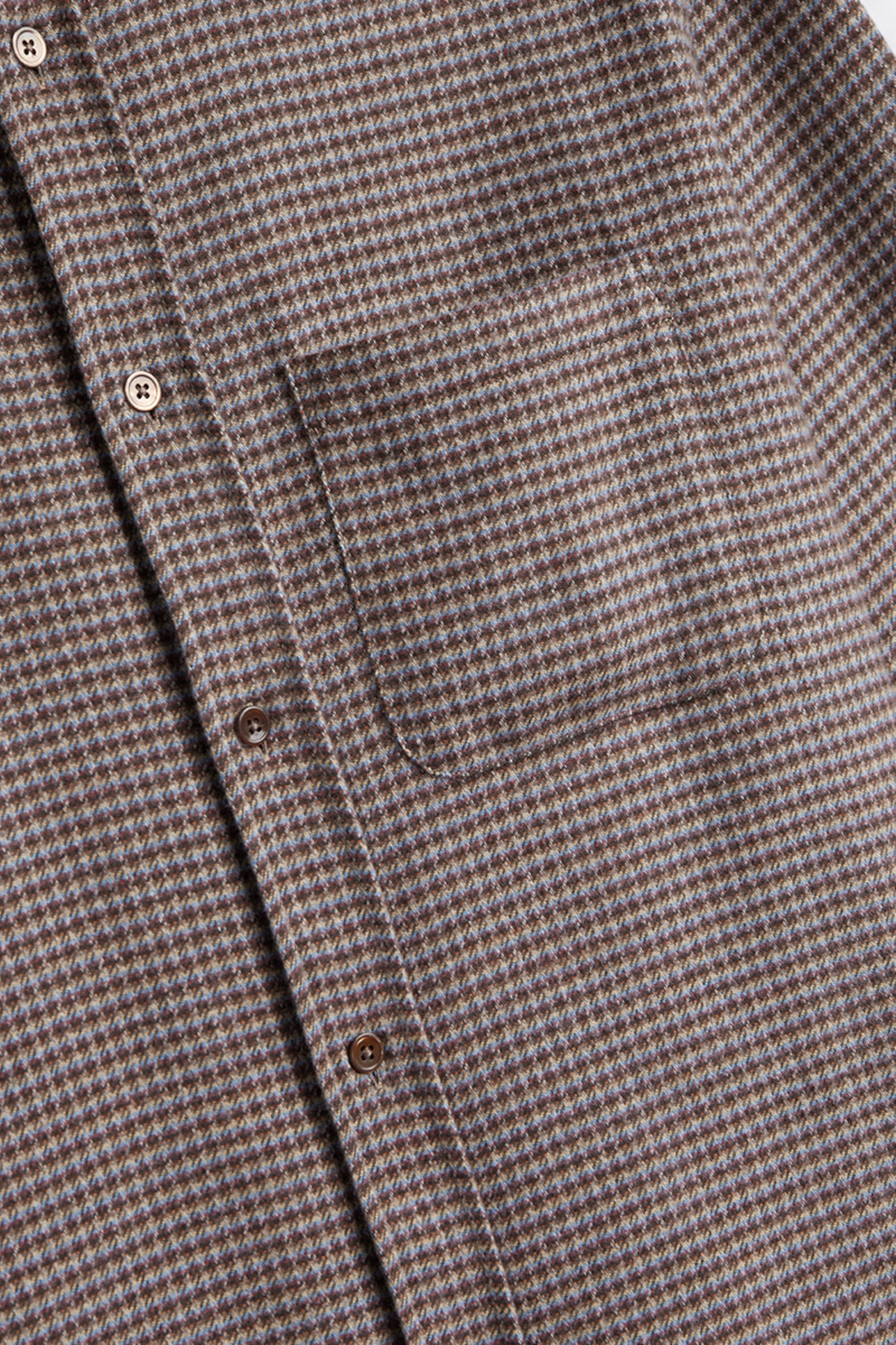Portuguese Flannel - Dylan Shirt (Blue / Bordeaux)