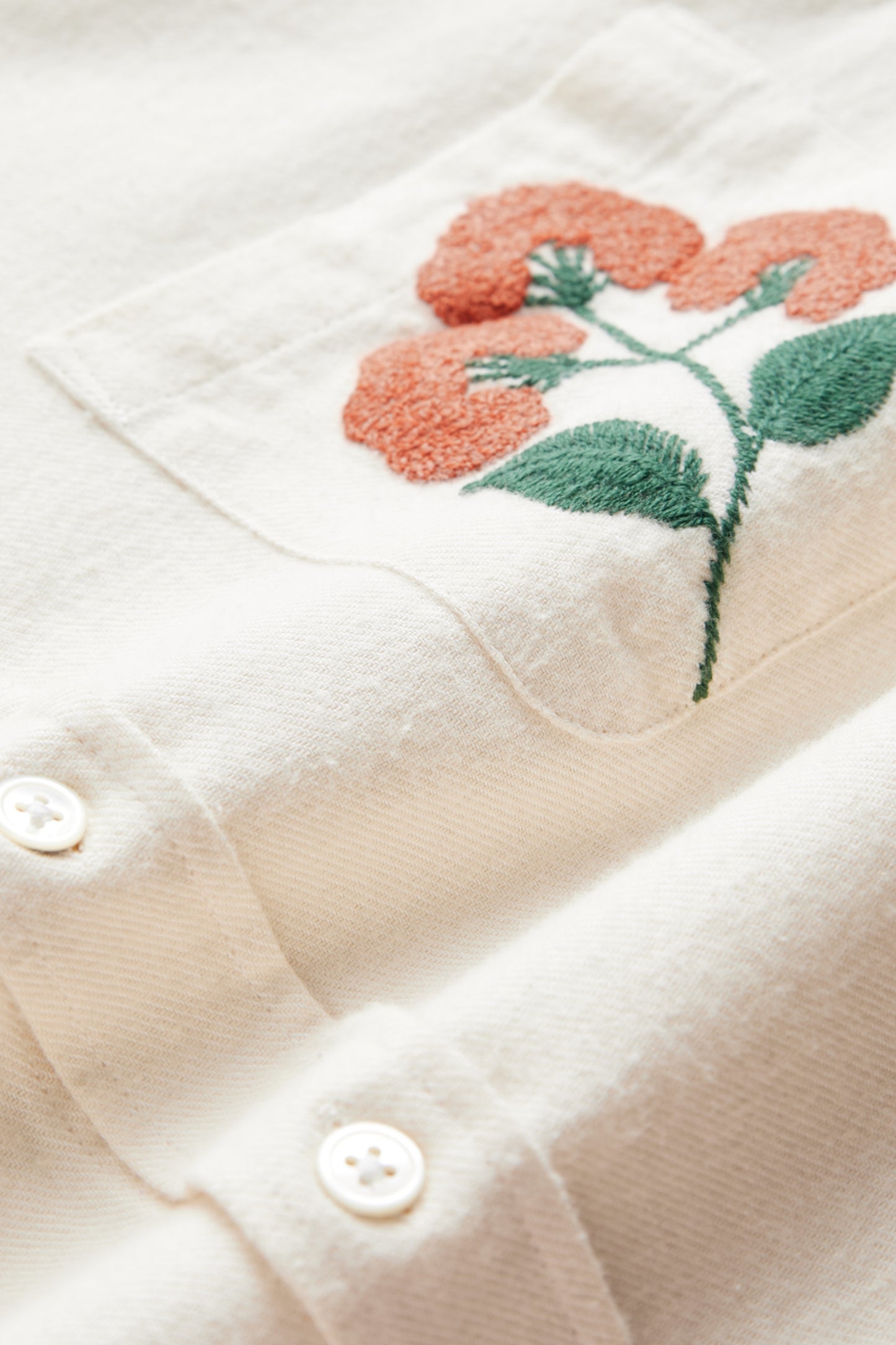 Portuguese Flannel - Embroidery Flannel Shirt