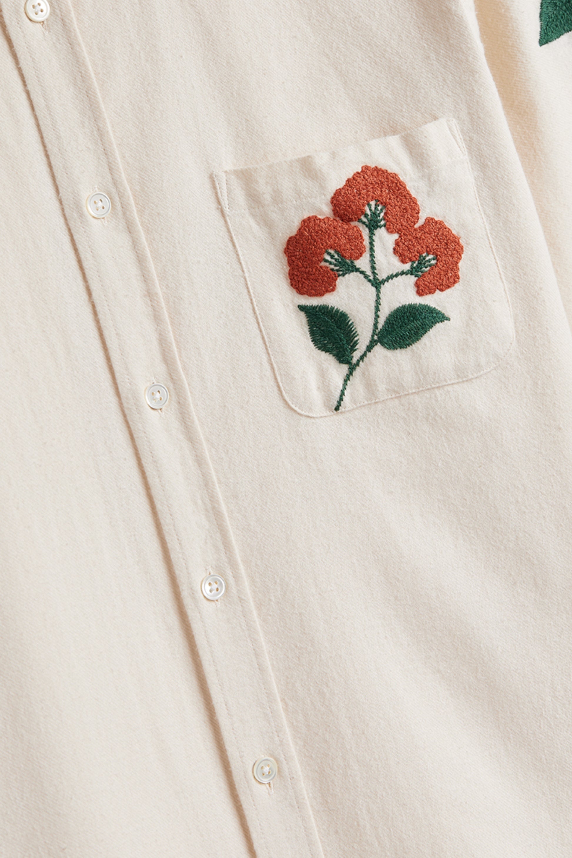 Portuguese Flannel - Embroidery Flannel Shirt