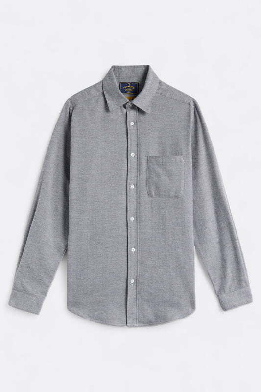 Portuguese Flannel - Espiga Shirt (Grey)