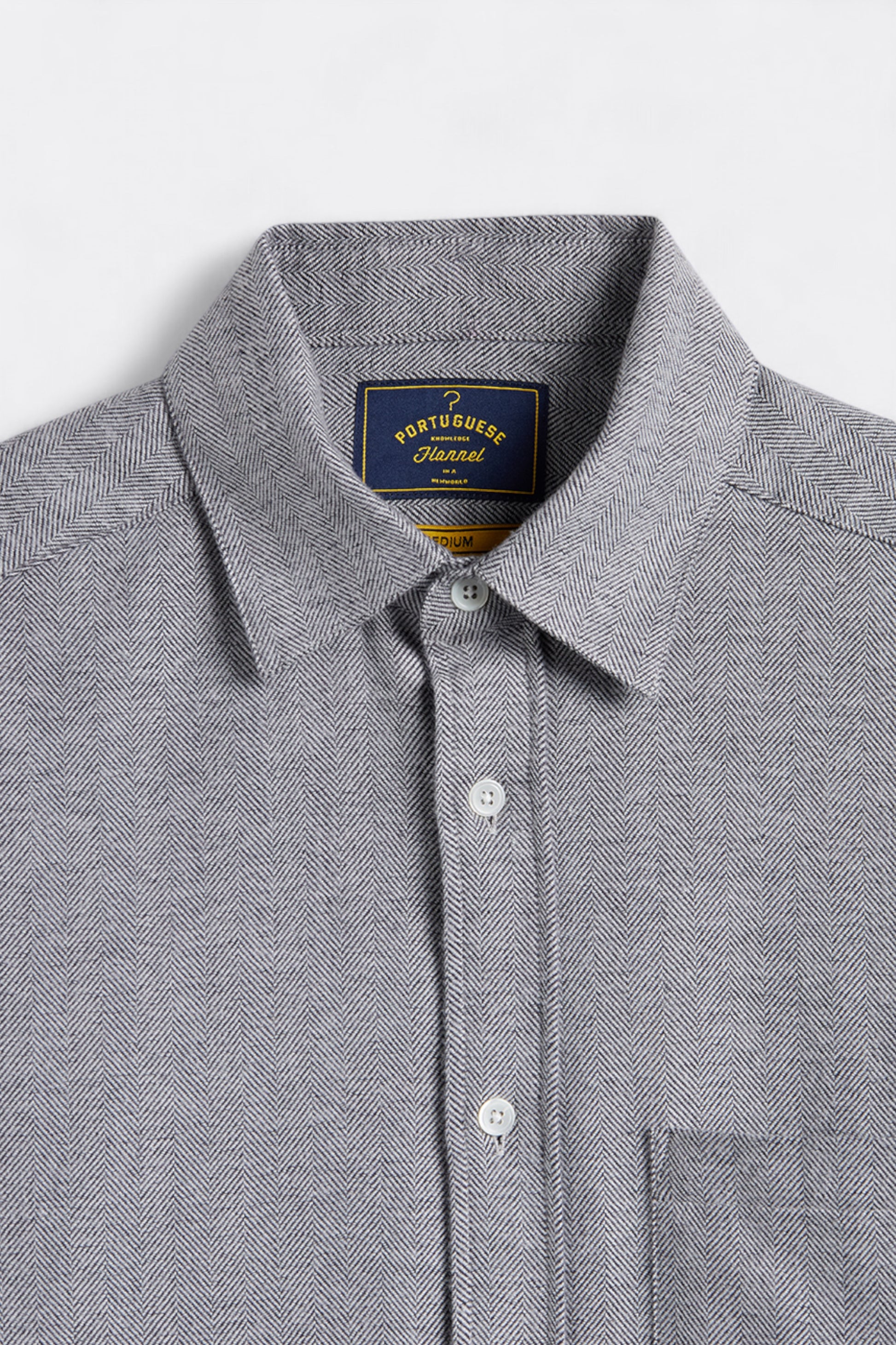 Portuguese Flannel - Espiga Shirt (Grey)