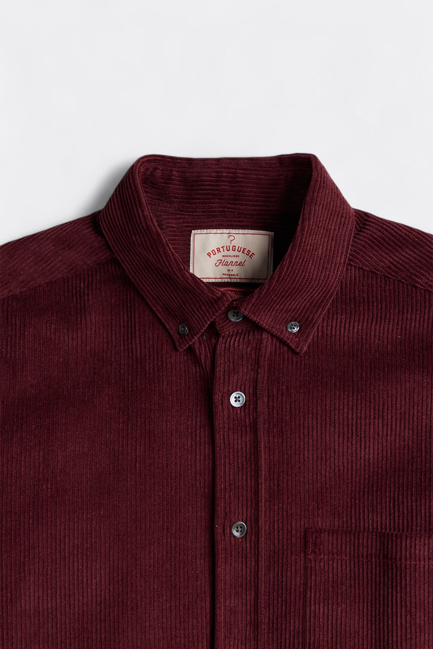 Portuguese Flannel - Lobo 2.0 Shirt (Bordeaux)