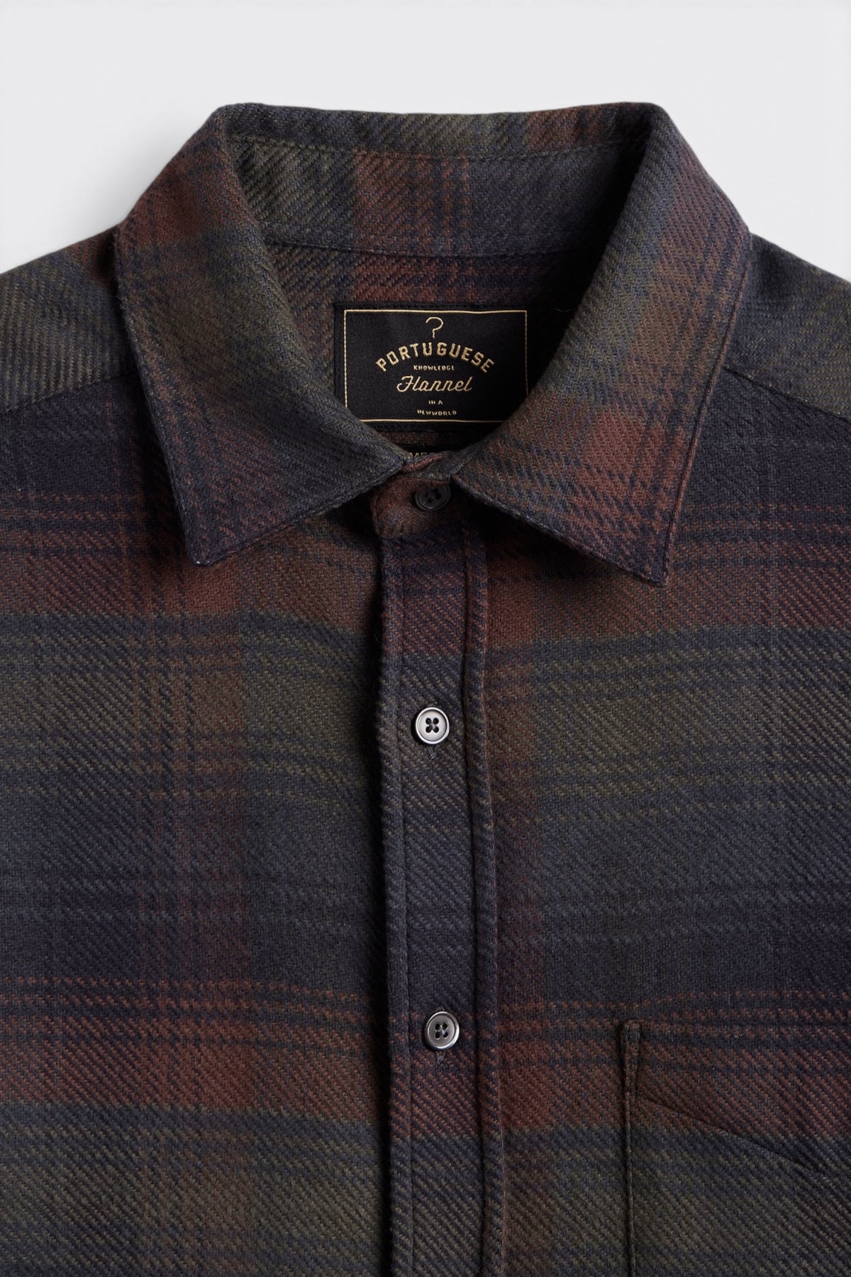 PORTUGUESE FLANNEL Old Pine Shirt | Chemise Tartan | Edgar Bdx