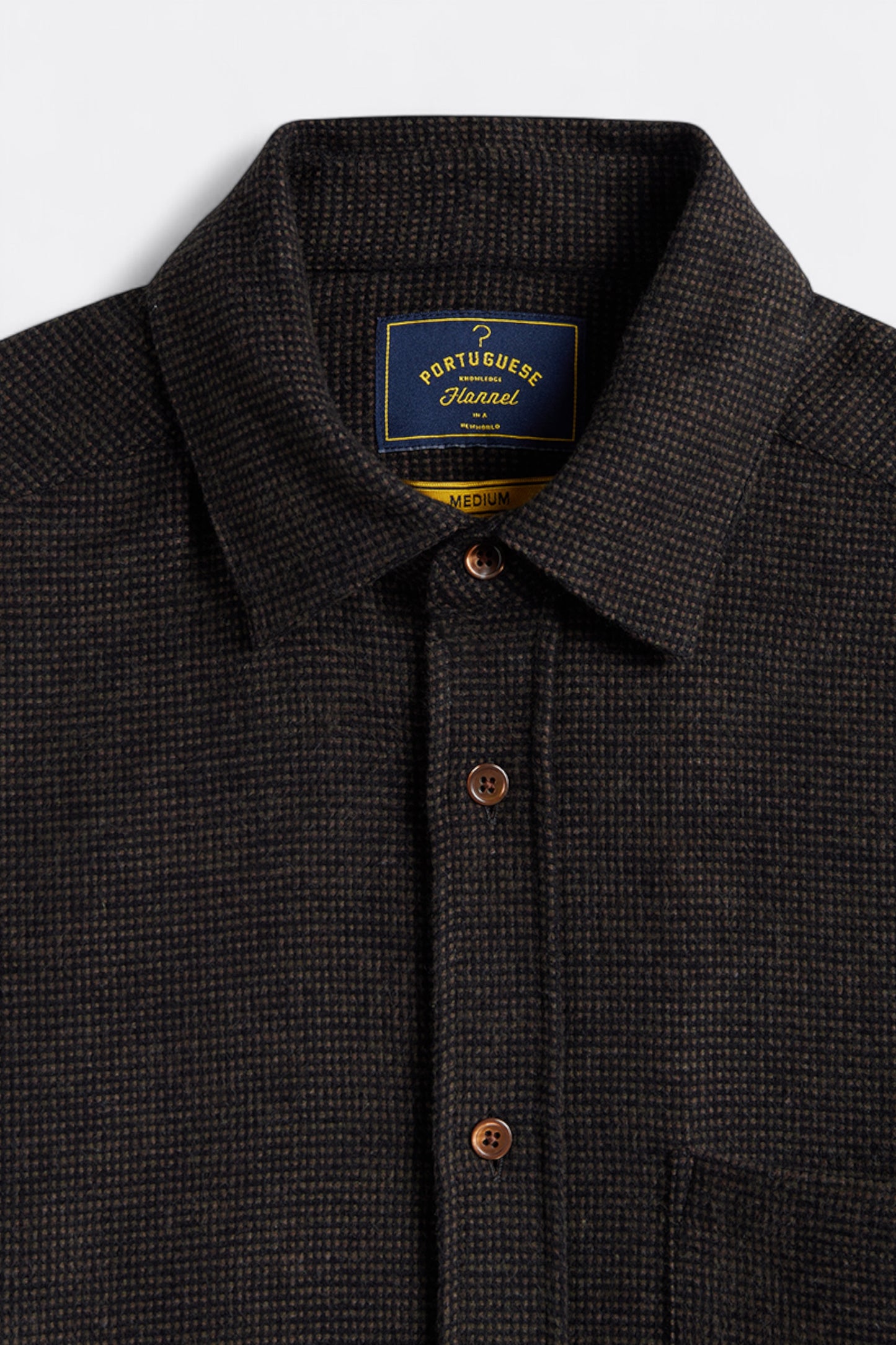 Portuguese Flannel - Sounds Shirt (Brown)