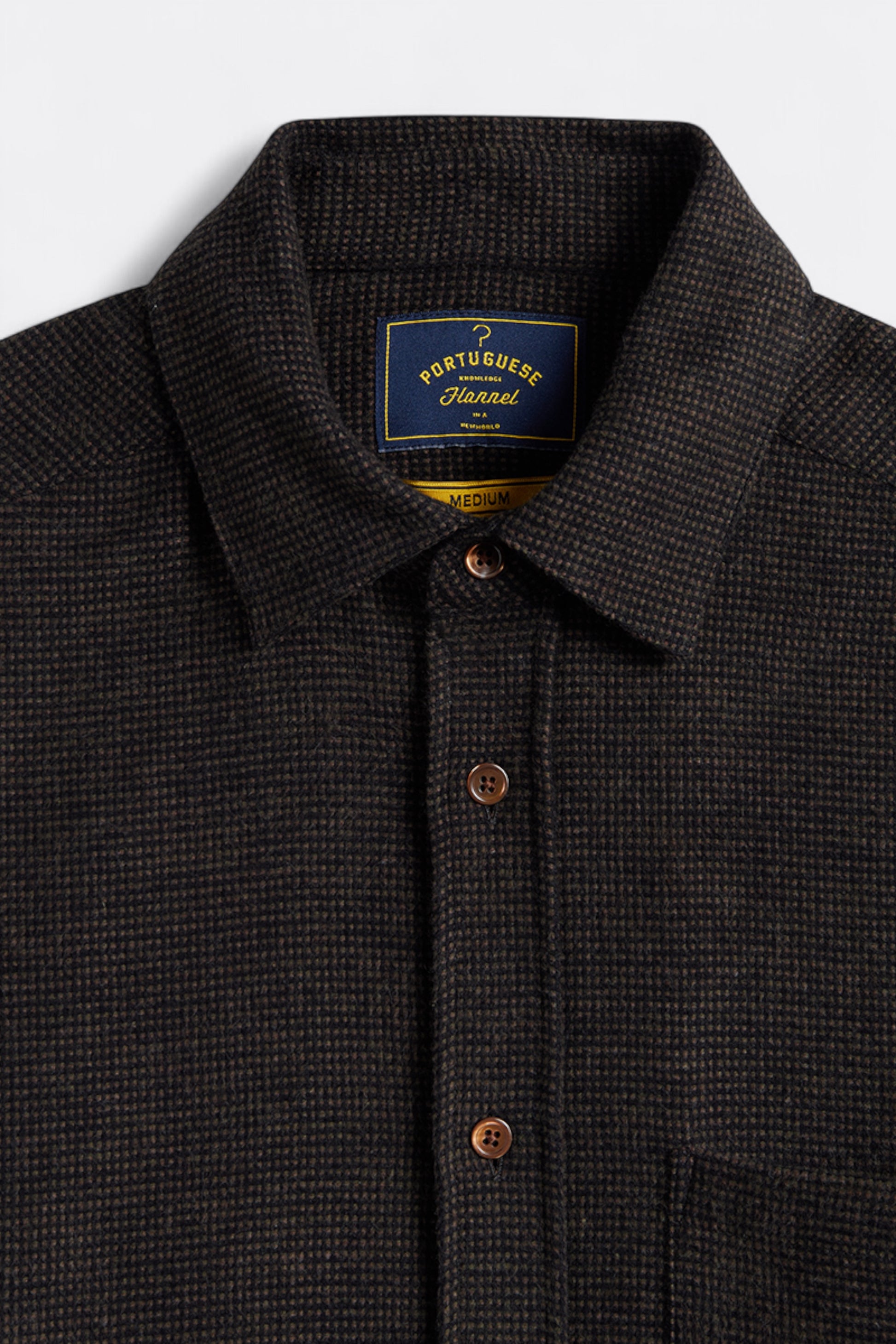 Portuguese Flannel - Sounds Shirt (Brown)