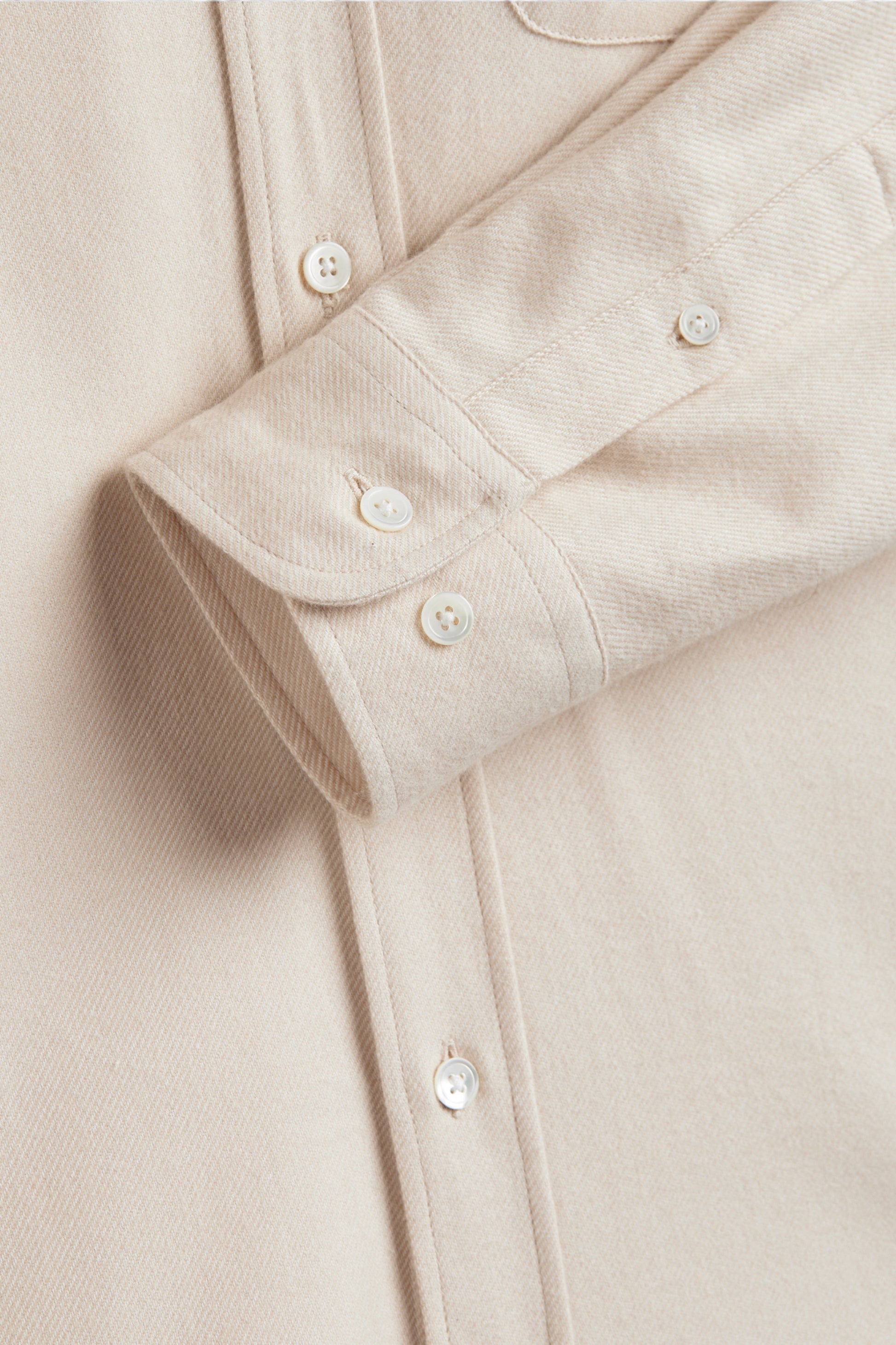 Portuguese Flannel - Teca 2.0 Shirt (Ecru)