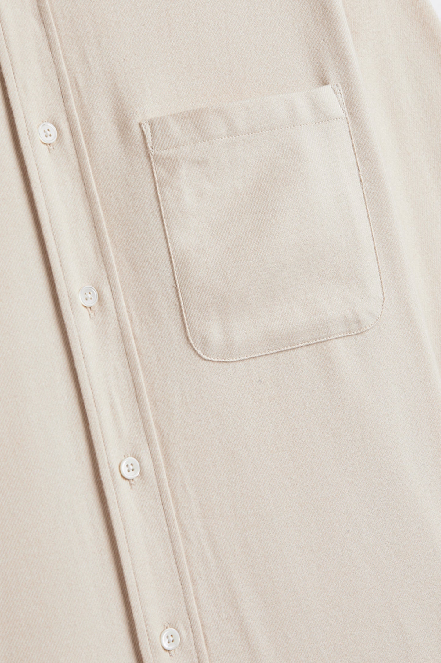 Portuguese Flannel - Teca 2.0 Shirt (Ecru)