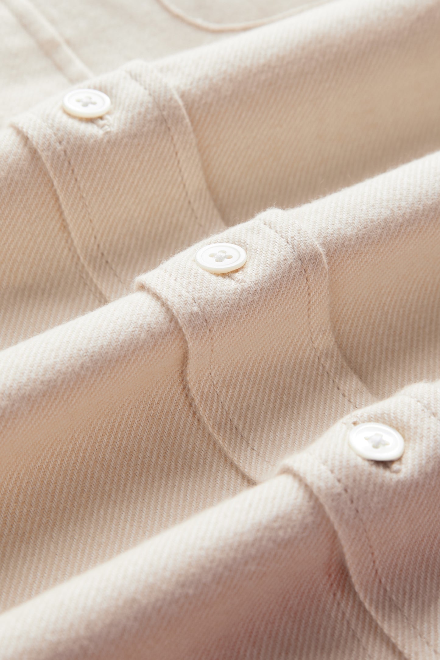 Portuguese Flannel - Teca 2.0 Shirt (Ecru)