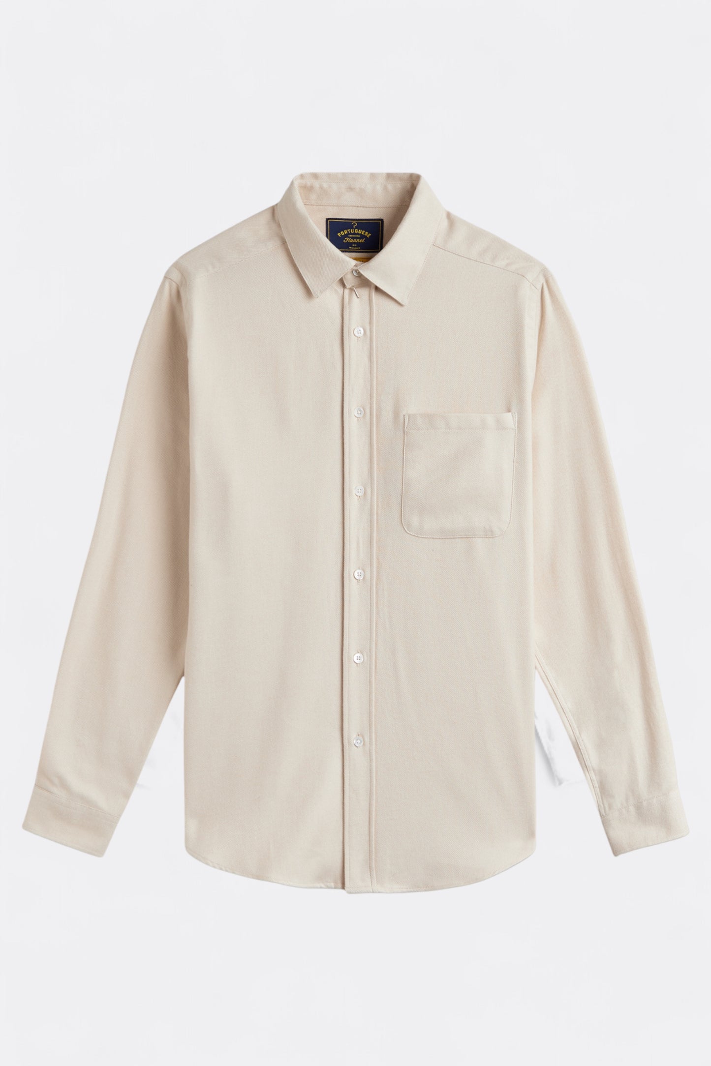 Portuguese Flannel - Teca 2.0 Shirt (Ecru)