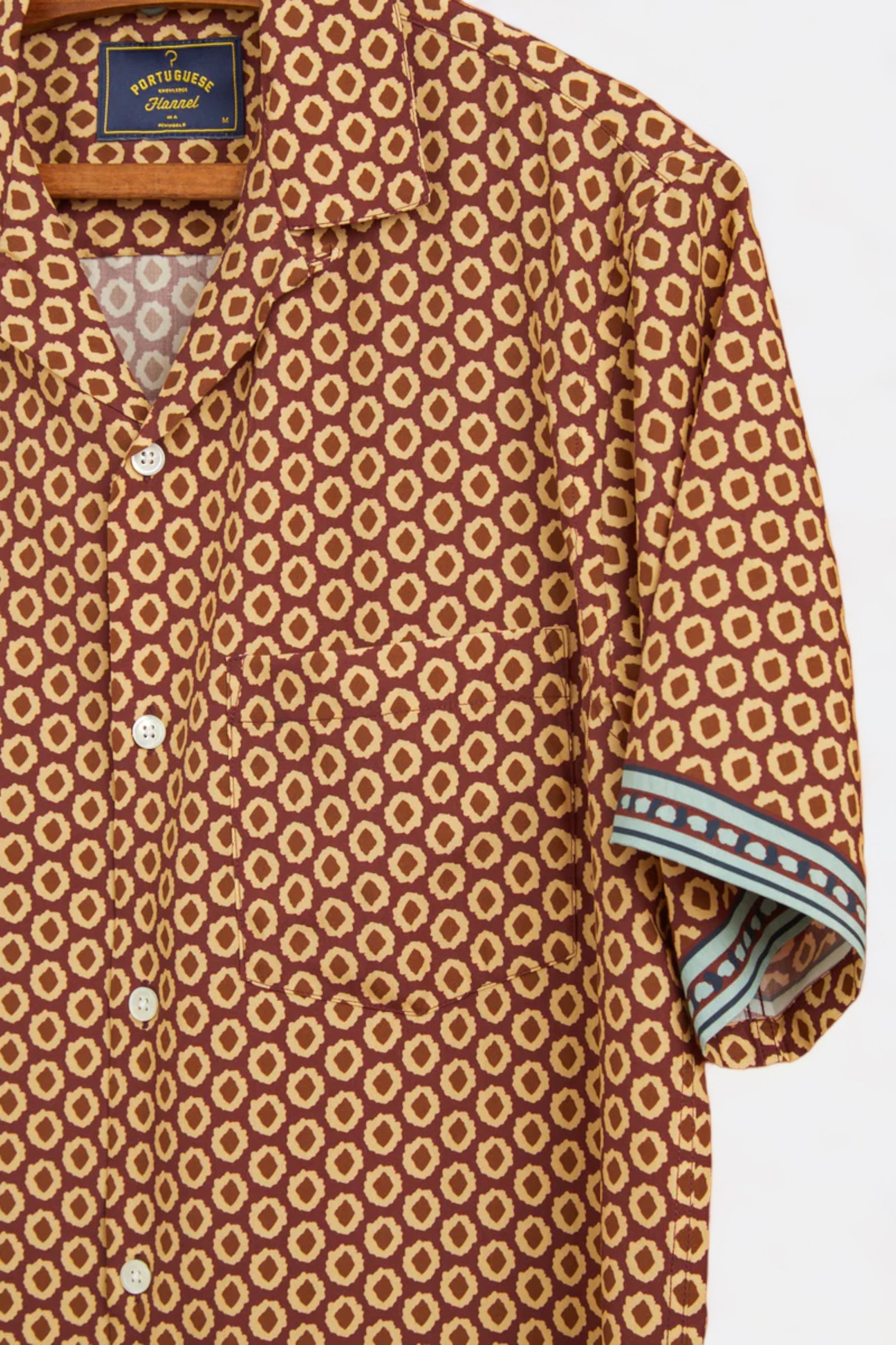 Portuguese Flannel - Vermon Shirt (Bordeaux)