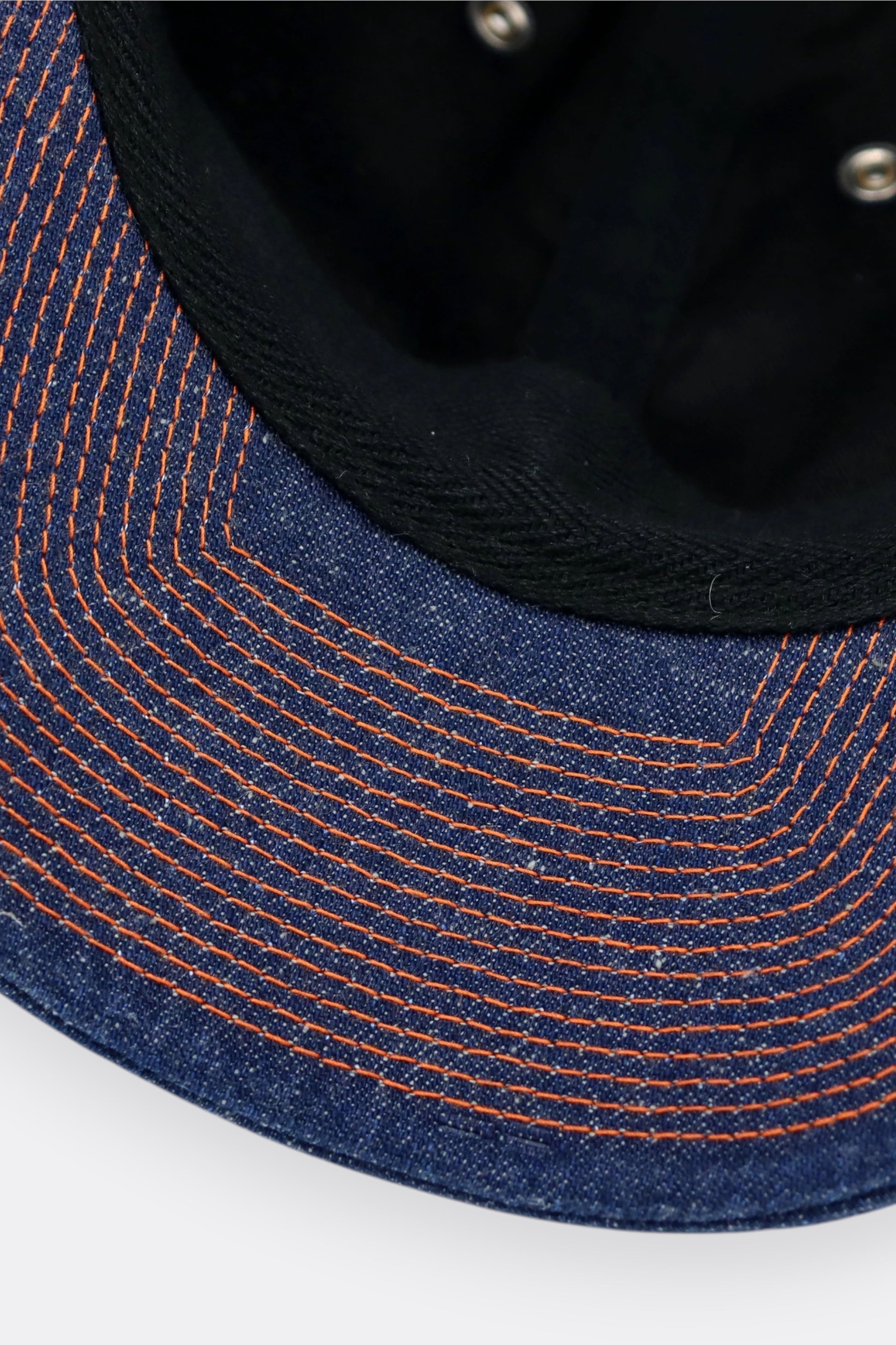 Poten 70s Denim Cap Navy | Casquette 6 Panneaux Made in Japan | Edgar Bdx