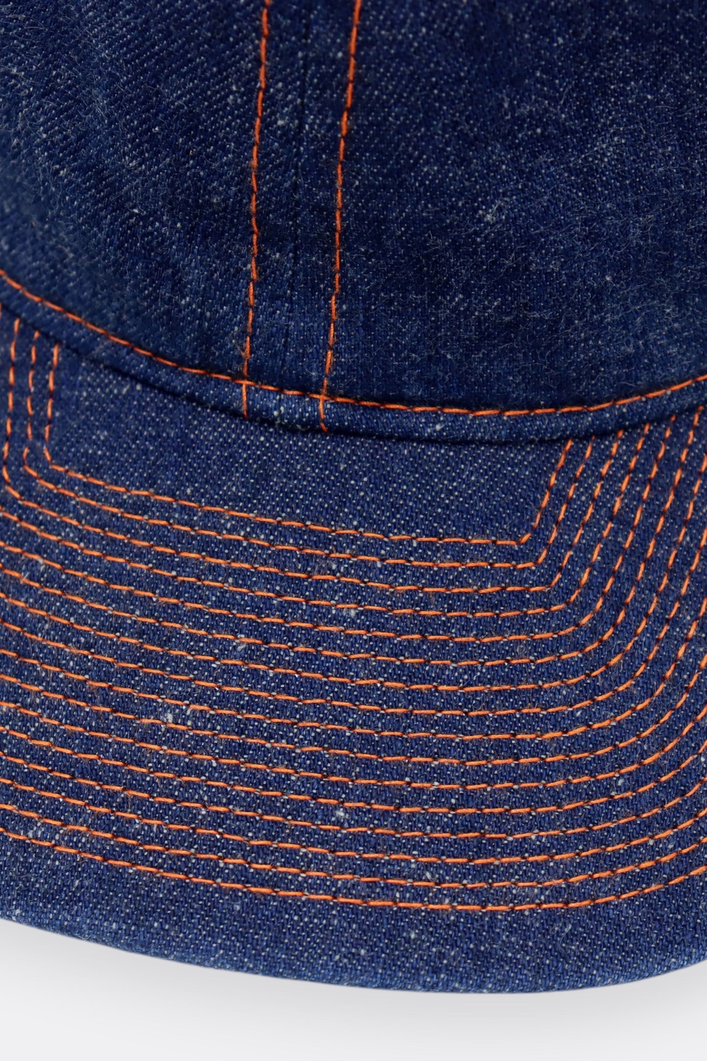 Poten 70s Denim Cap Navy | Casquette 6 Panneaux Made in Japan | Edgar Bdx