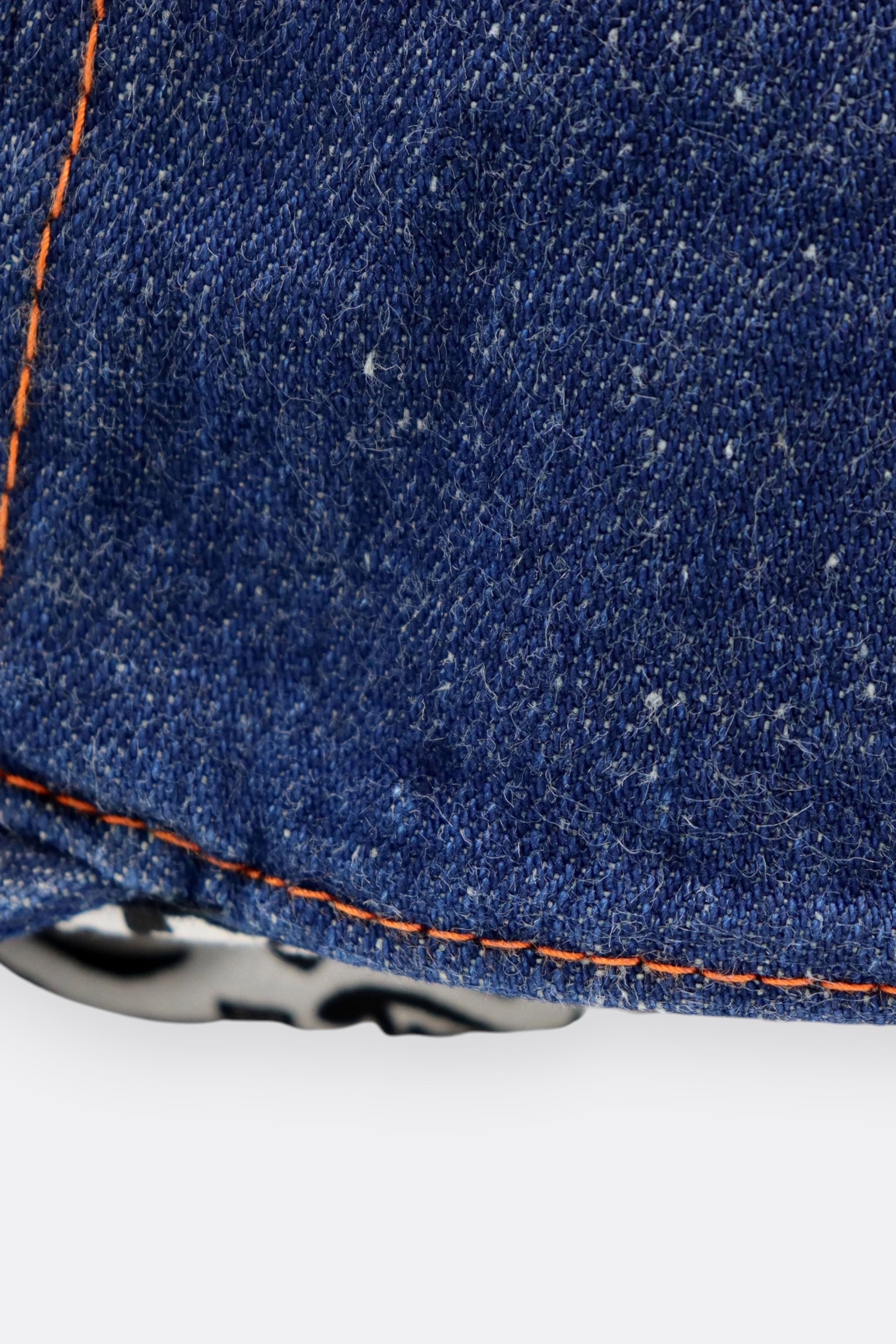 Poten 70s Denim Cap Navy | Casquette 6 Panneaux Made in Japan | Edgar Bdx