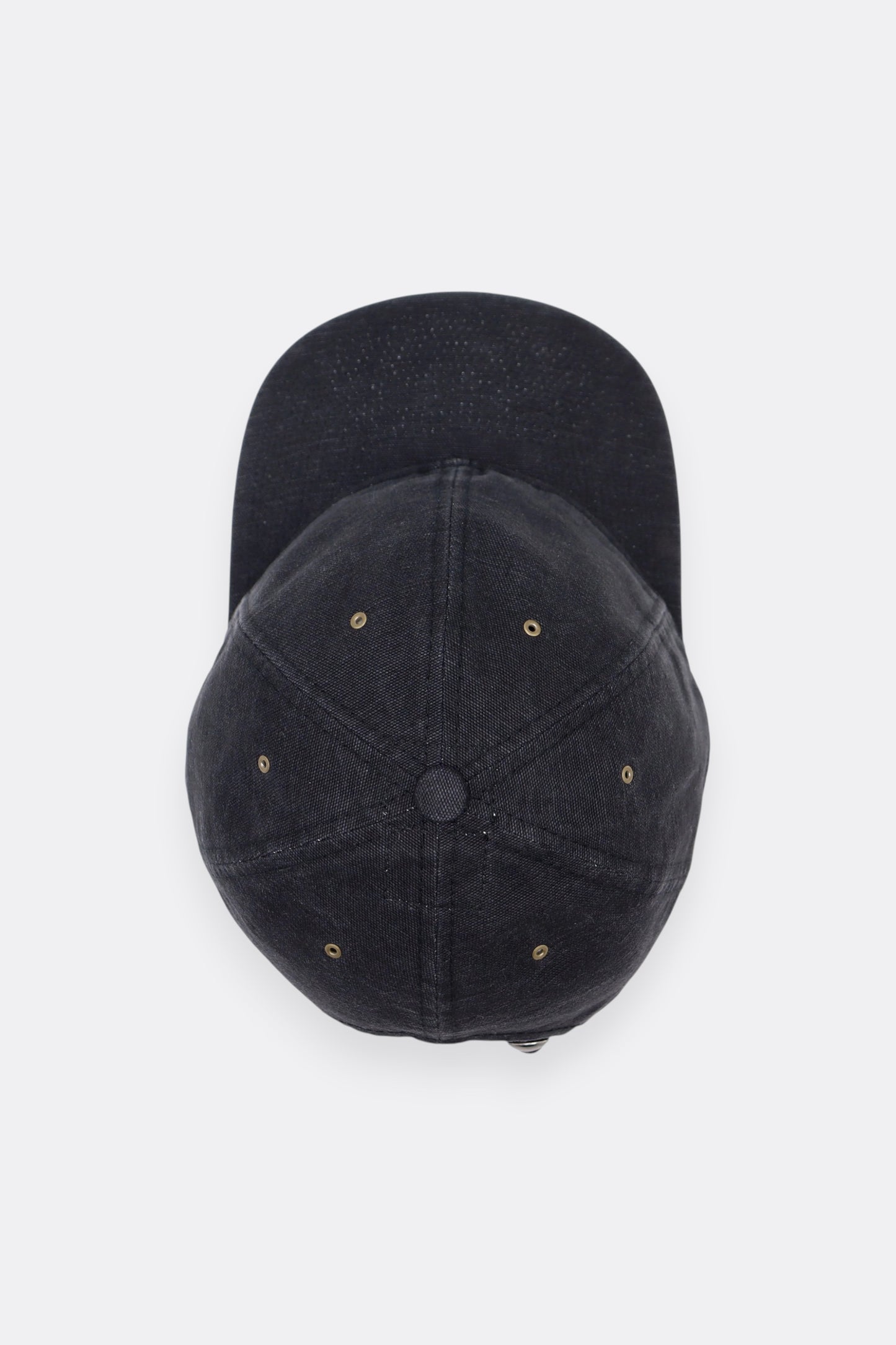 Poten Vintage Duck Cap Black | Casquette Canvas 6 Panneaux Made in Japan | Edgar Bdx