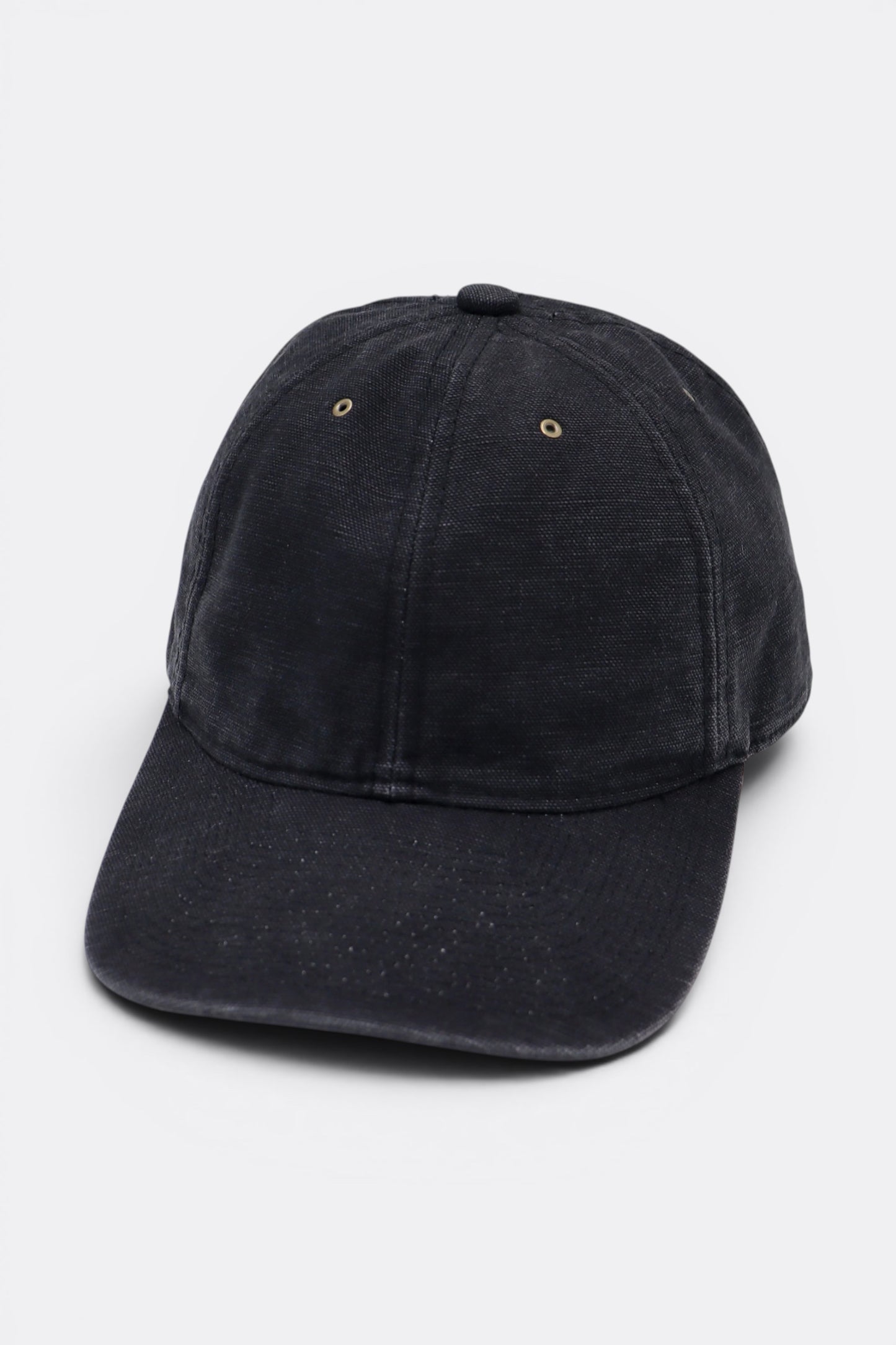 Poten Vintage Duck Cap Black | Casquette Canvas 6 Panneaux Made in Japan | Edgar Bdx