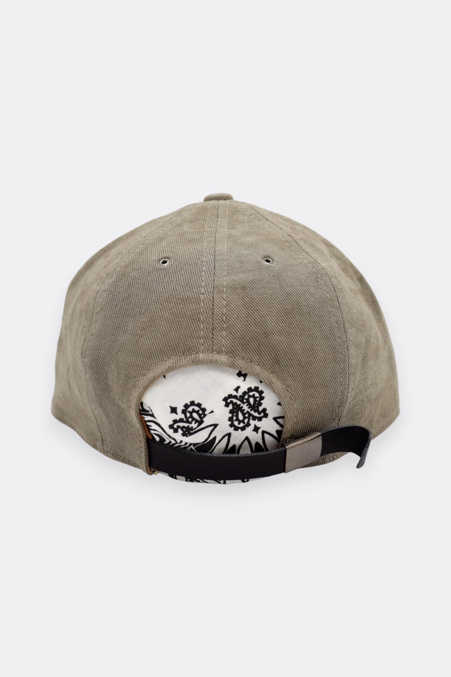 Poten Vintage Linen Twill Cap Grey | Casquette Lin Coton Made in Japan | Edgar Bdx