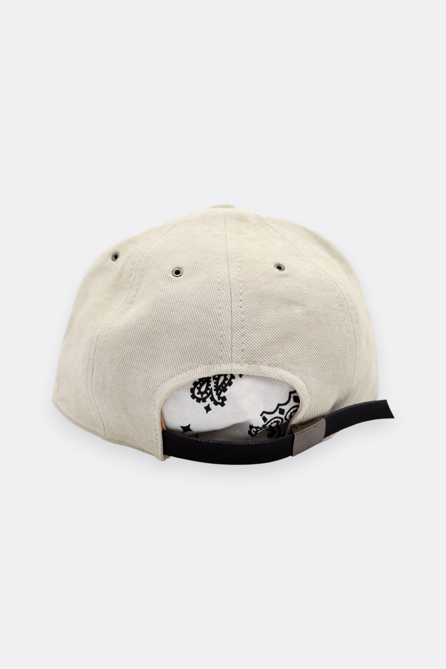 Poten Vintage Linen Twill Cap White | Casquette Lin Coton Made in Japan | Edgar Bdx