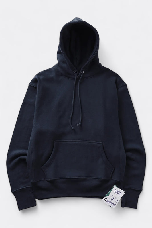 POWER GOODS Super Weight Hoodie Navy Blue | Edgar Bdx