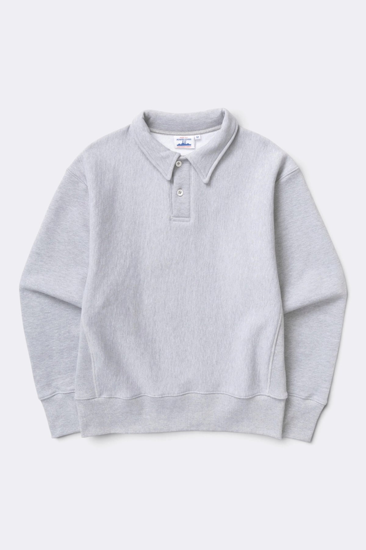 POWER GOODS Super Weight Rugby Heather Grey | Edgar Bdx