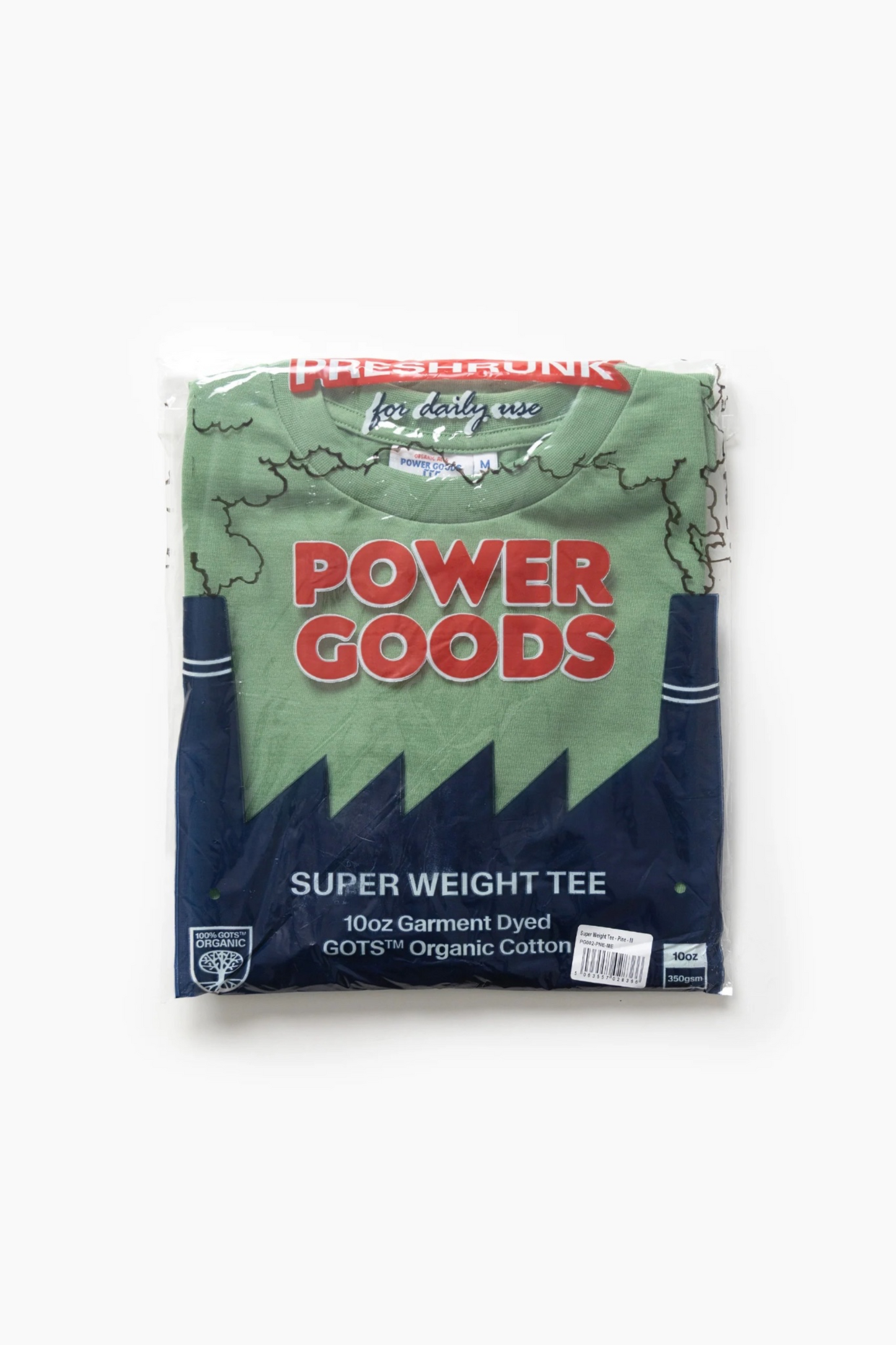 Power Goods - Super Weight T-Shirt (Pine)