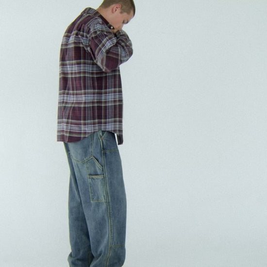 thisisneverthat - Denim Double Knee Pant (Washed Blue)