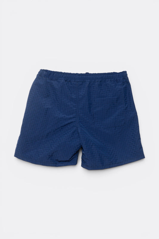 Public Possession Be An Angel Swimshort Navy | Short de Bain Nylon Sérigraphié | Edgar Bdx