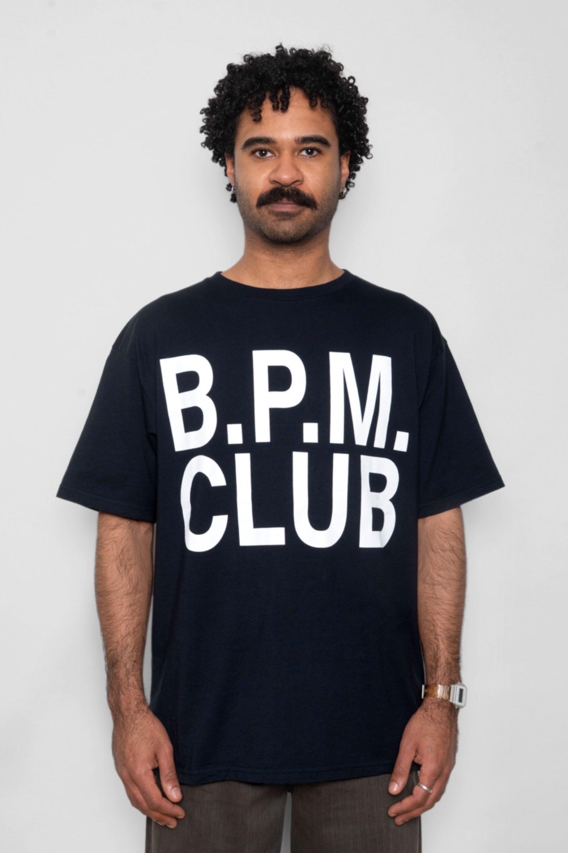 Public Possession BPM Club T-Shirt Black | T-Shirt Coton Bio Culture Club | Edgar Bdx