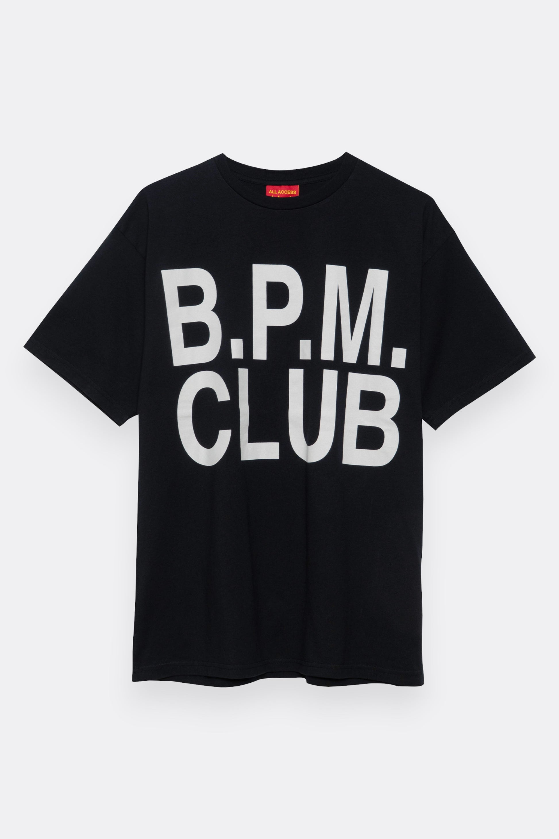 Public Possession BPM Club T-Shirt Black | T-Shirt Coton Bio Culture Club | Edgar Bdx