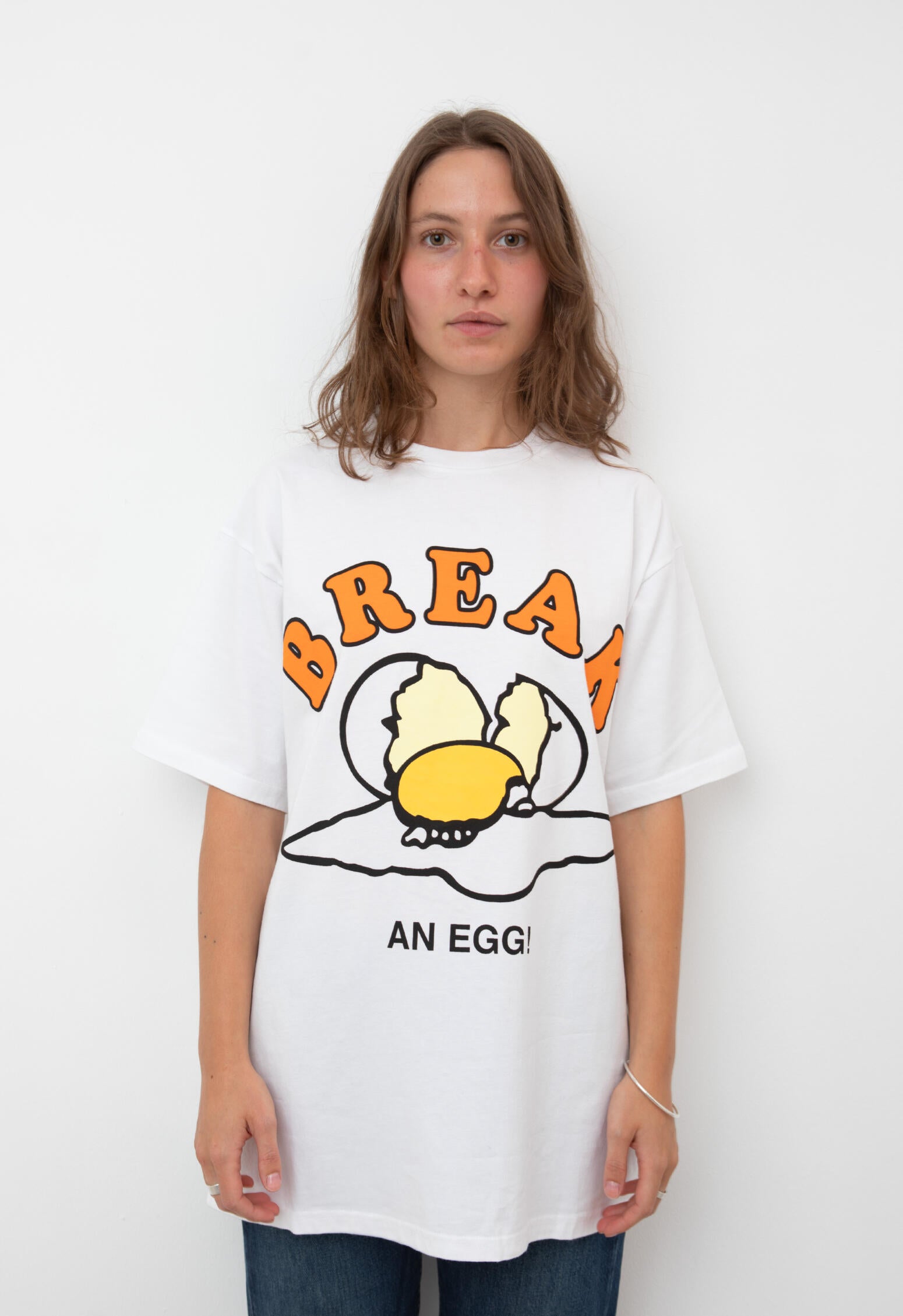 Public Possession - Break an Egg T-Shirt (White)