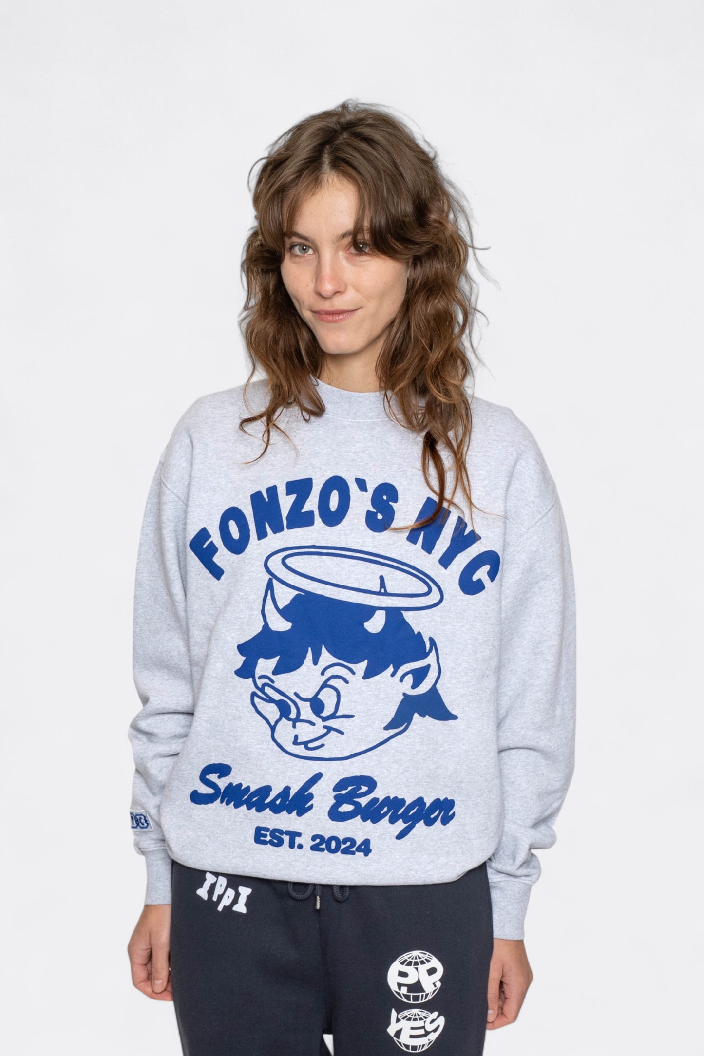 Public Possession - Fonzo's Crewneck (Heather Grey)