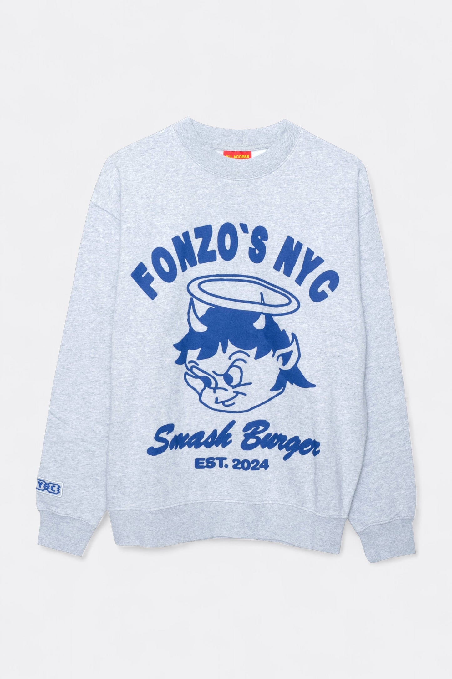 Public Possession - Fonzo's Crewneck (Heather Grey)
