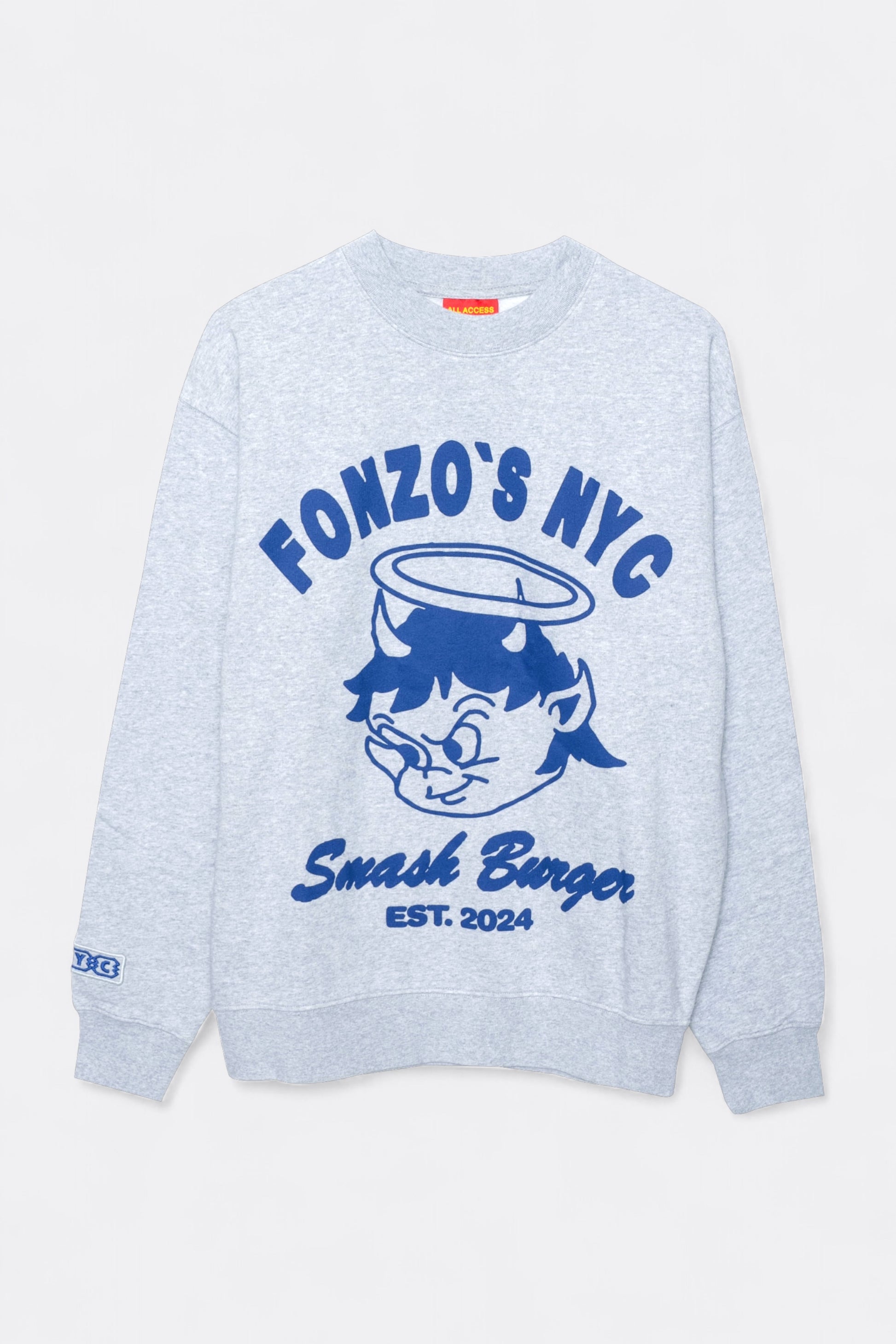 Public Possession - Fonzo's Crewneck (Heather Grey)