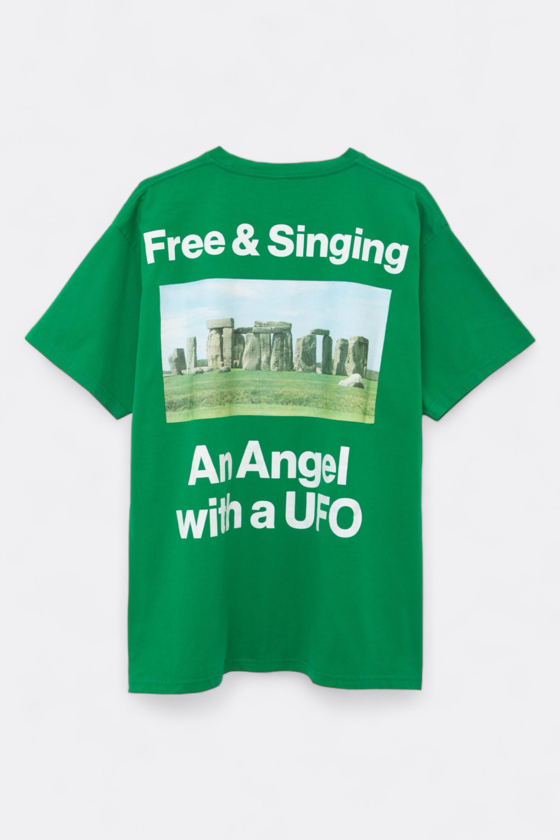 Public Possession - Free & Singing T-Shirt (Herbal Green)