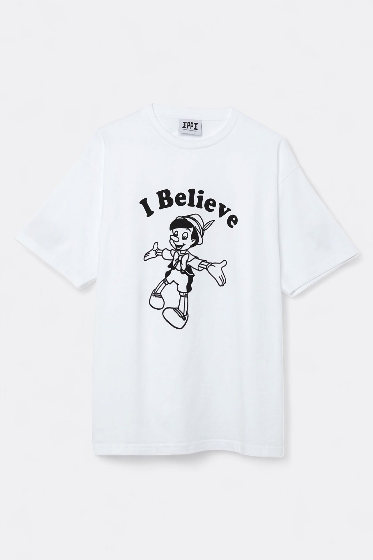 Public Possession - I Don't Believe T-Shirt (White)