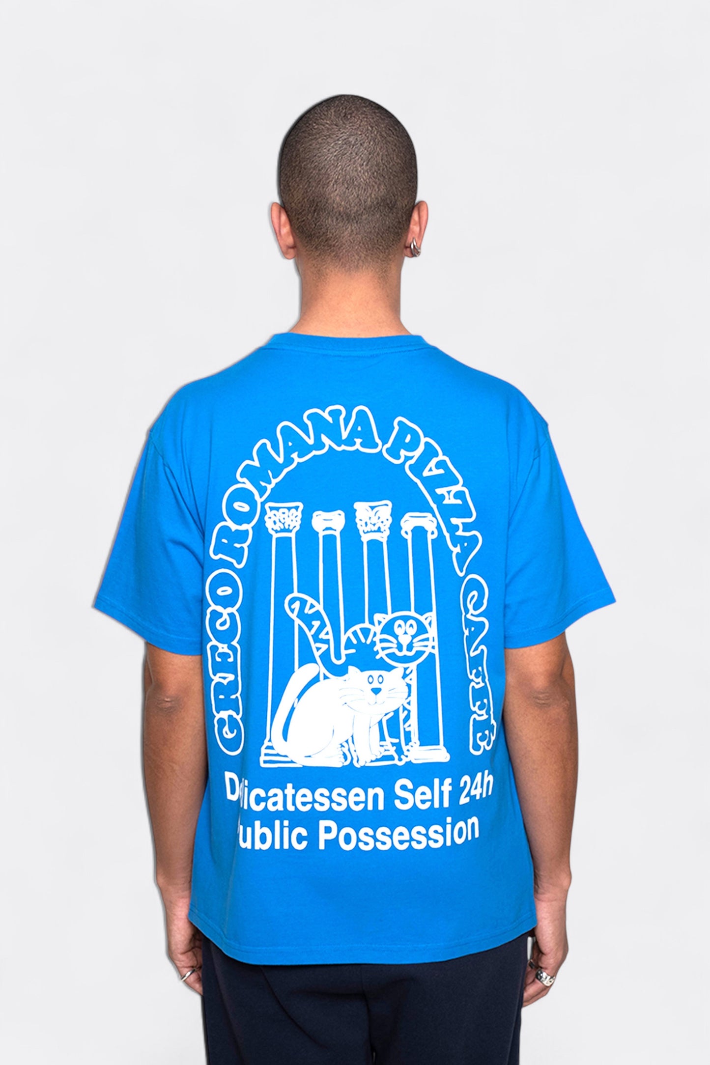 Public Possession - P.P Catering T-Shirt (Blue)