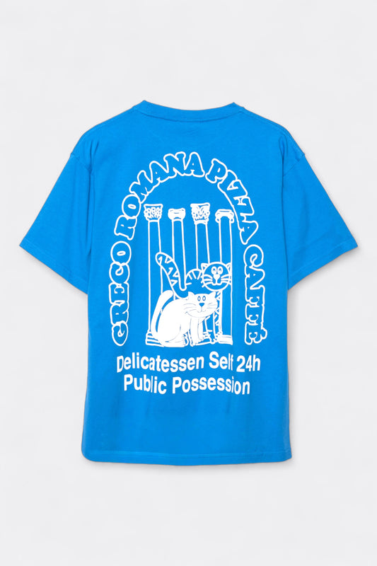 Public Possession - P.P Catering T-Shirt (Blue)