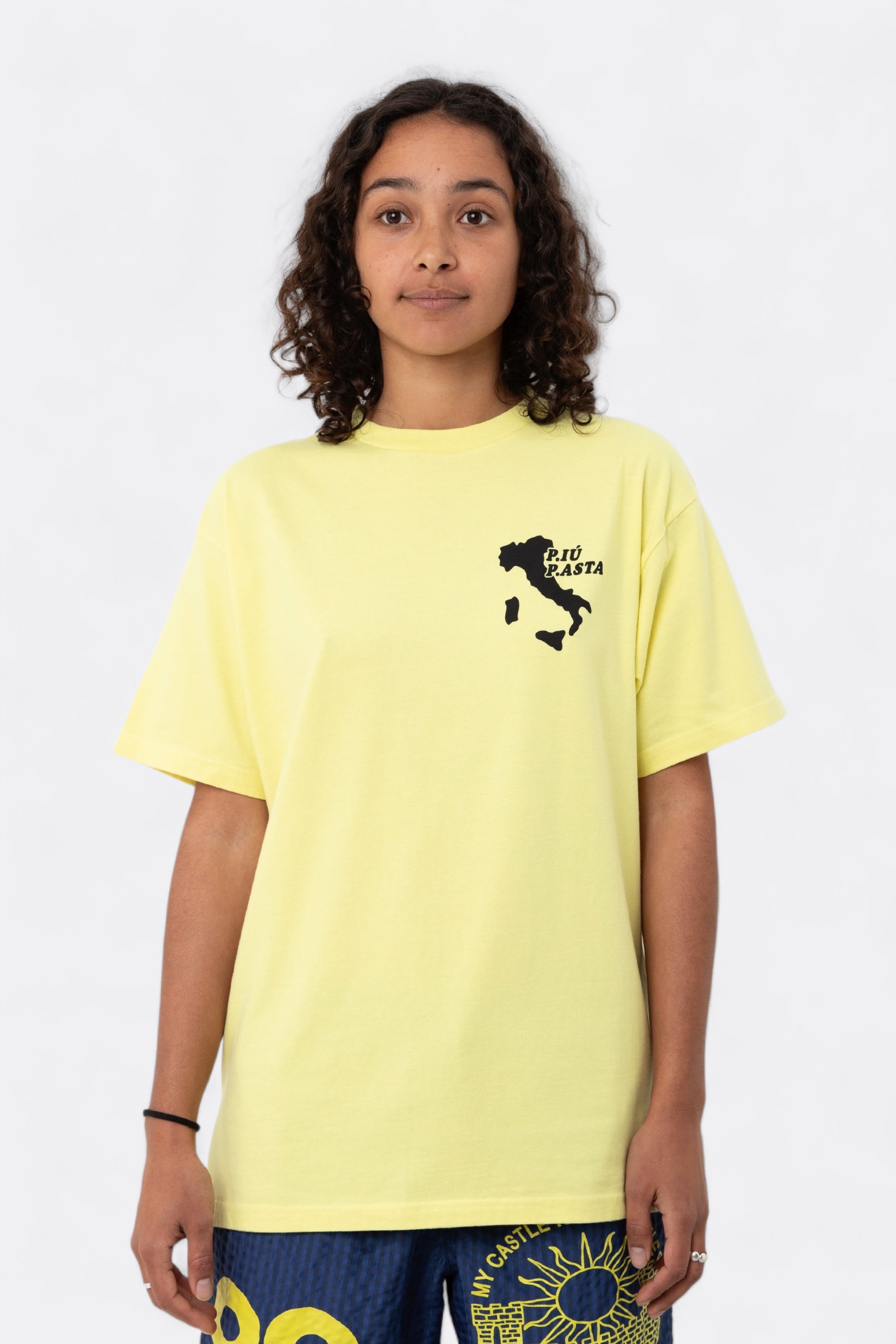 Public Possession - P.iu P.asta T-Shirt (Stonewashed Yellow)