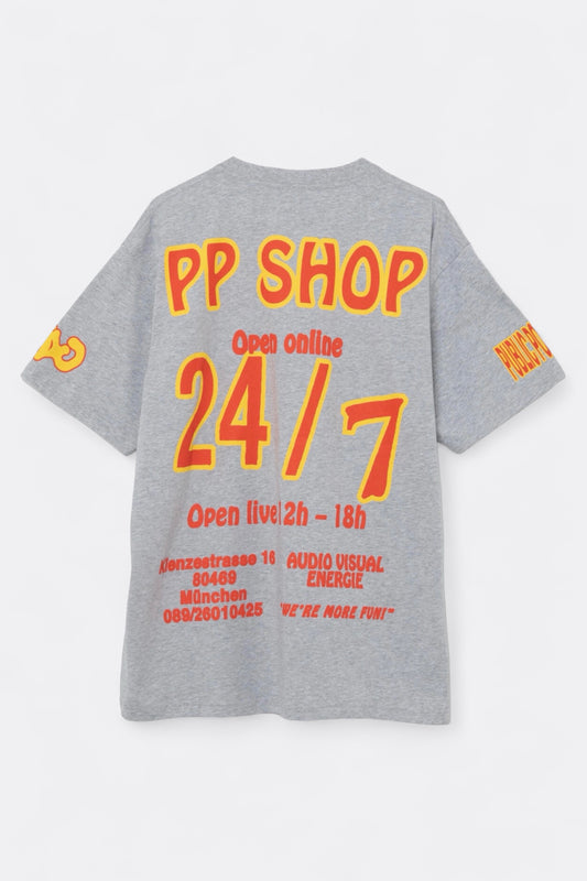 P.P. Shop T-Shirt (Heather Grey)