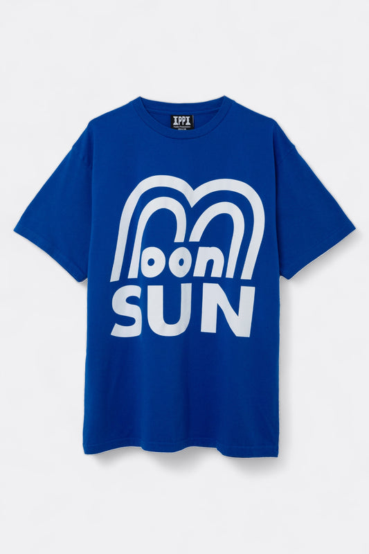 Public Possession - Sun&Moon T-Shirt (Côte d’Azur Blue)