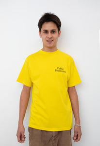 Public Possession - Tempel T-Shirt (Yellow)