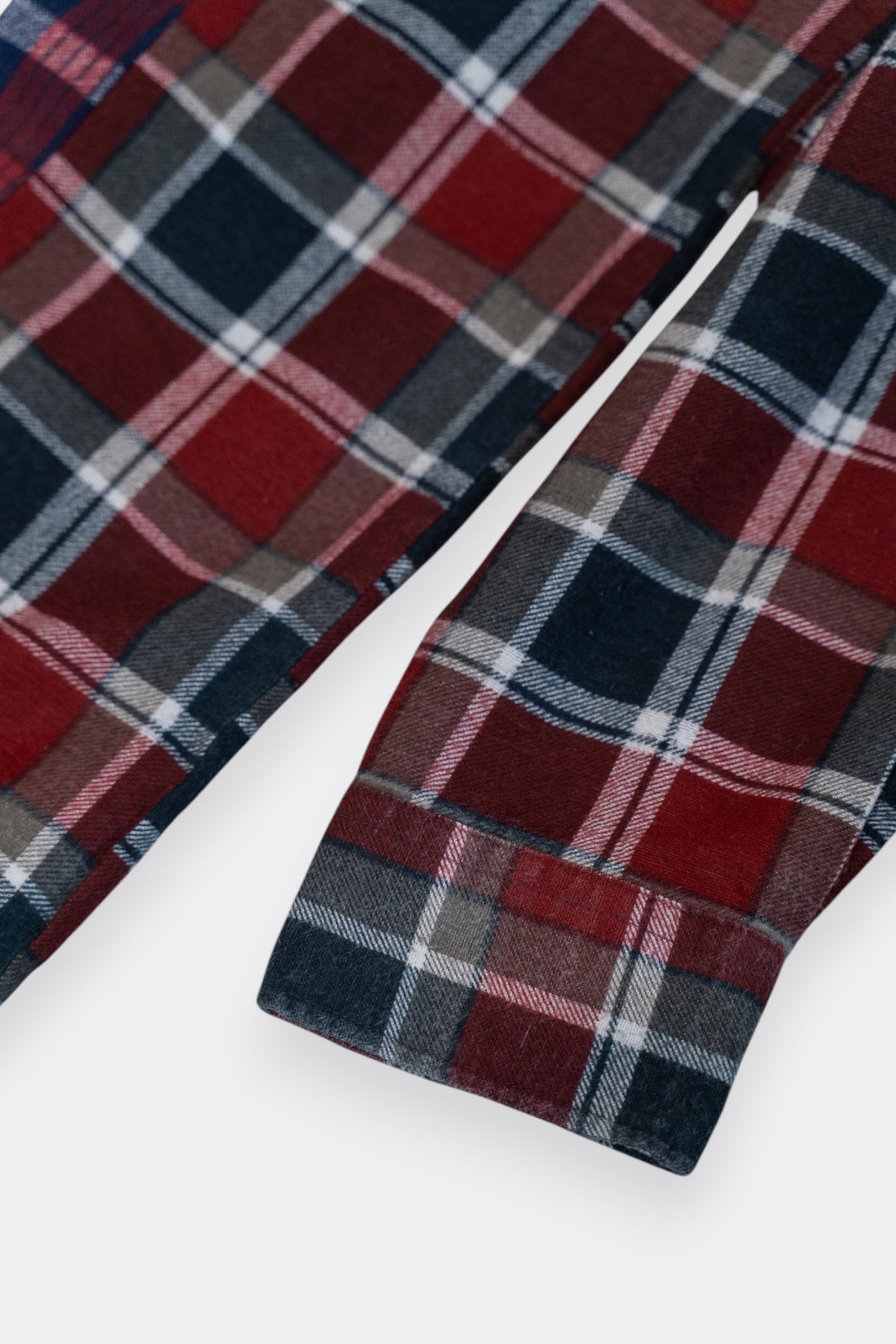 Needles Rebuild Flannel Ribbon Wide Shirt Assorted B | Pièce Unique Vintage | Edgar Bdx