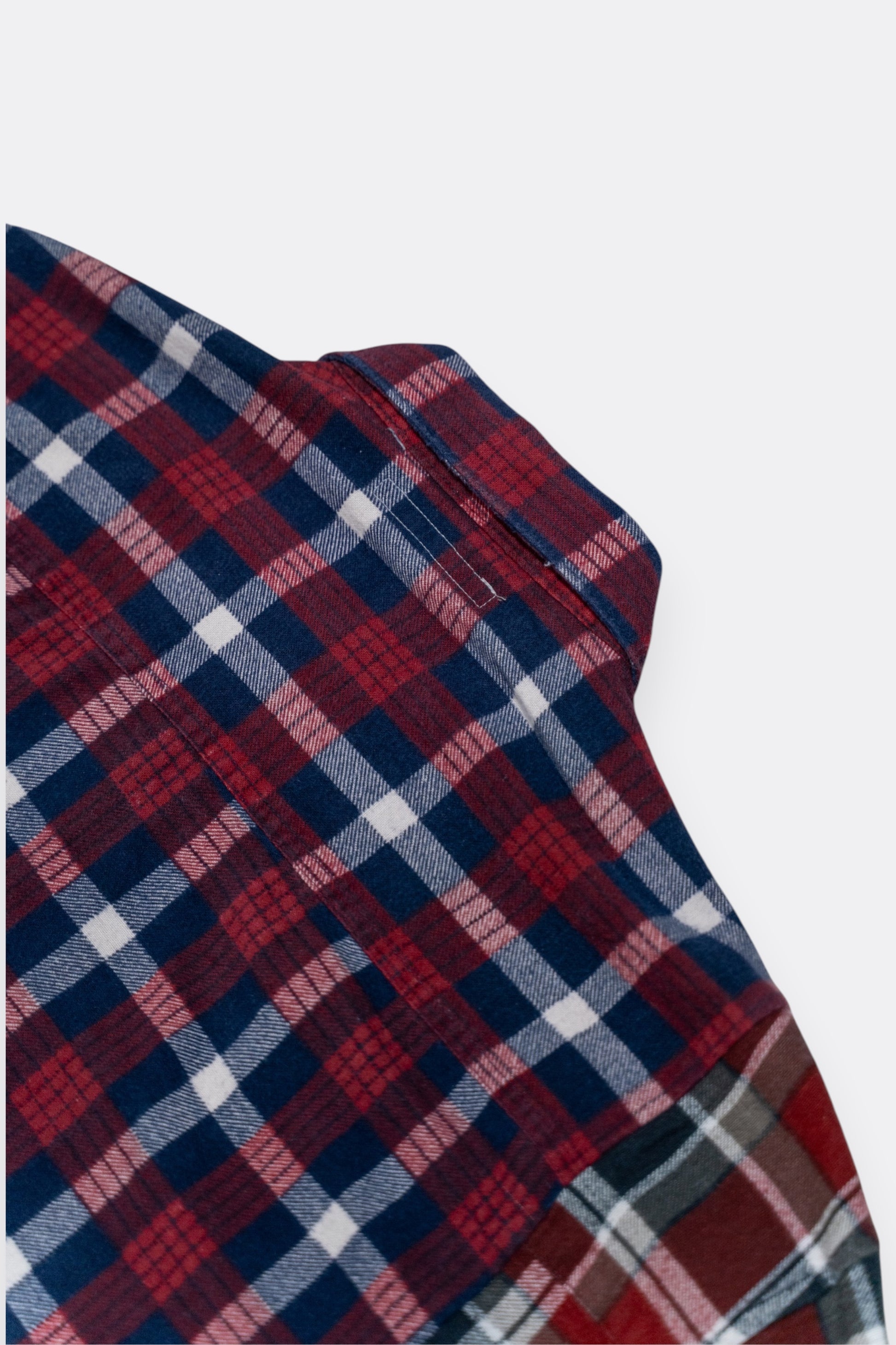 Needles Rebuild Flannel Ribbon Wide Shirt Assorted B | Pièce Unique Vintage | Edgar Bdx