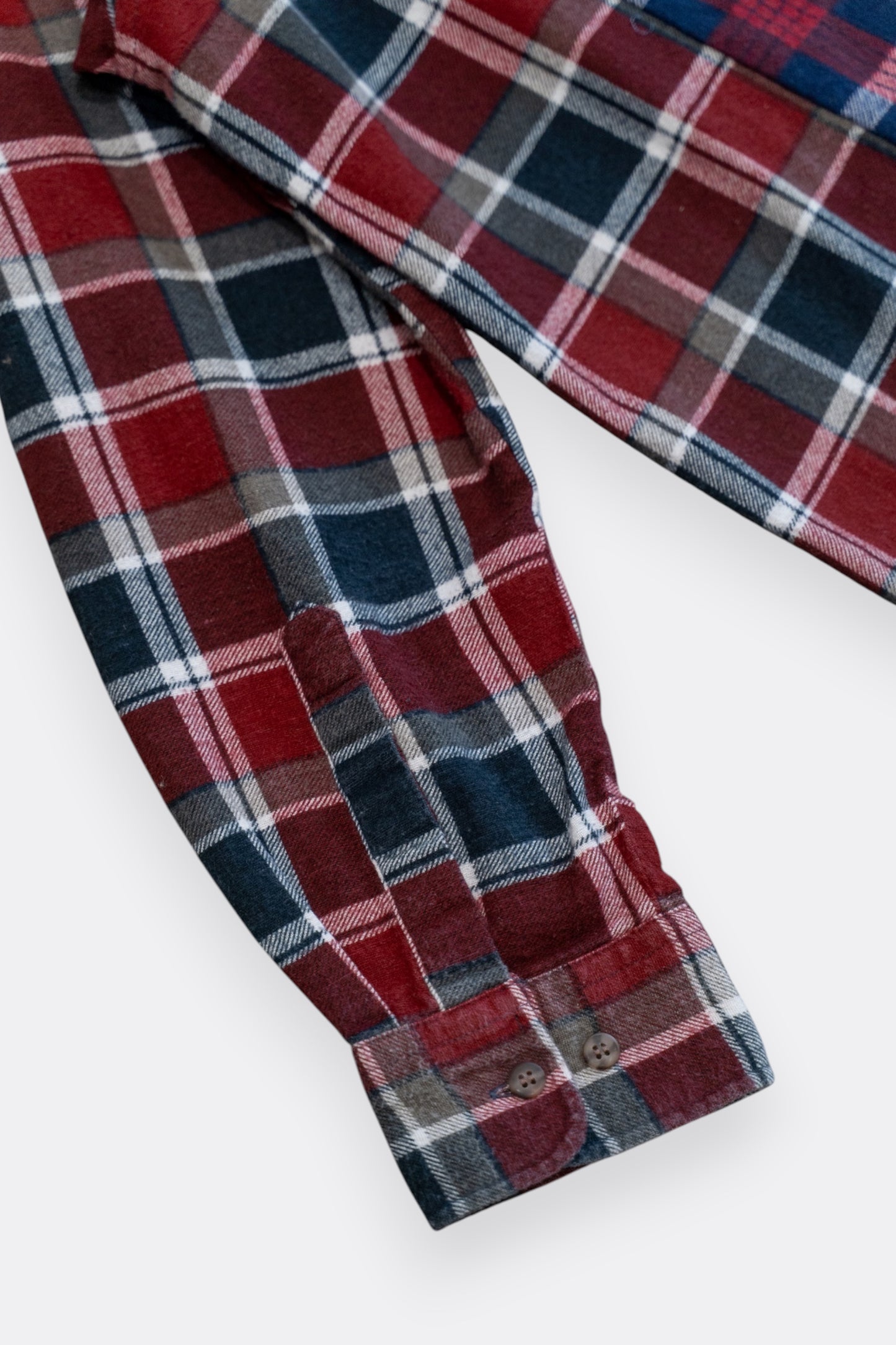 Needles Rebuild Flannel Ribbon Wide Shirt Assorted B | Pièce Unique Vintage | Edgar Bdx