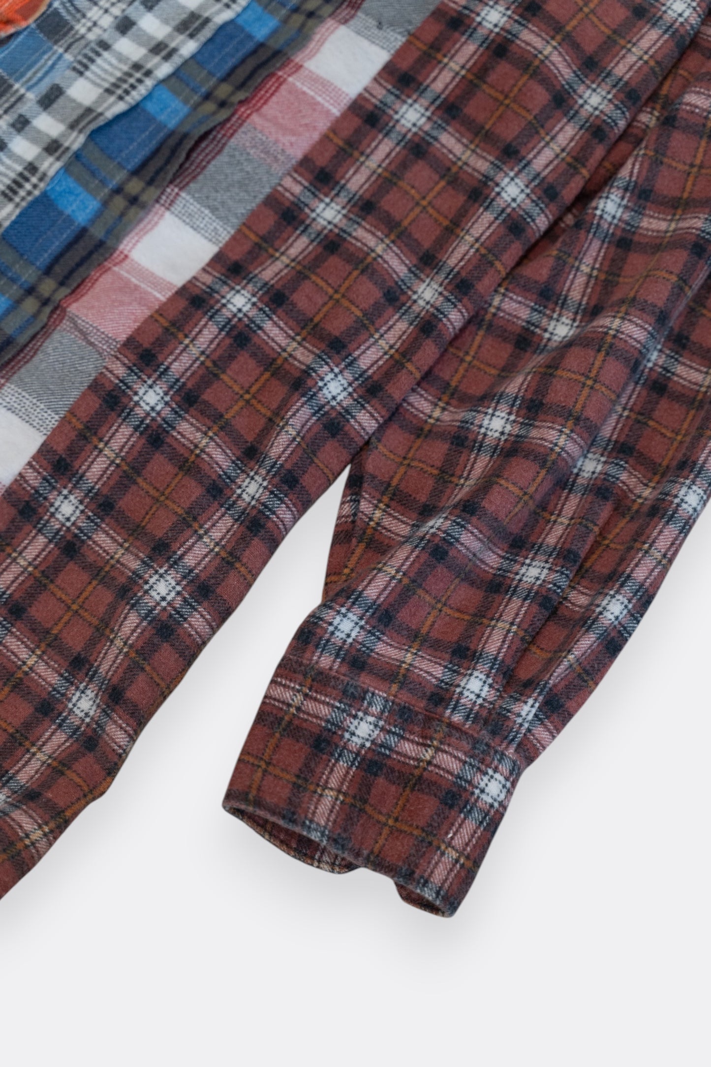 Needles Rebuild Flannel Ribbon Wide Shirt Assorted C | Pièce Unique Vintage | Edgar Bdx