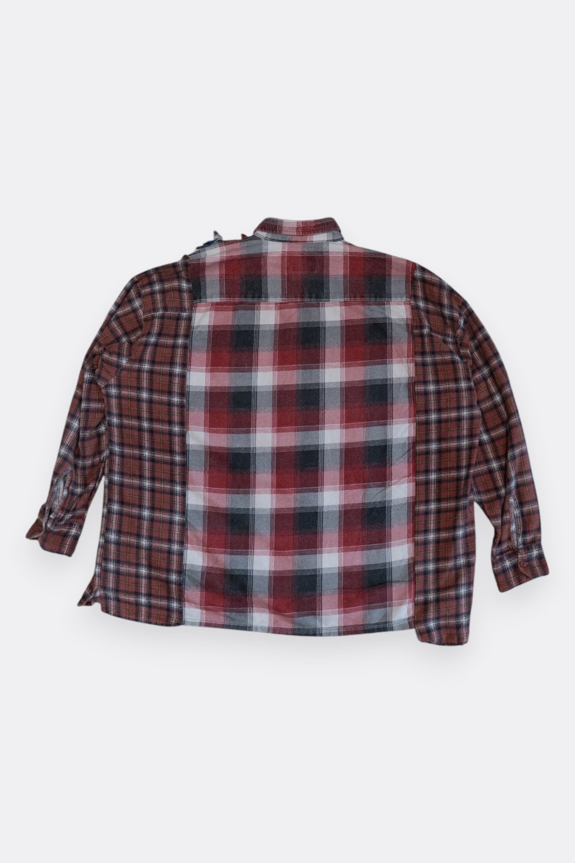 Needles Rebuild Flannel Ribbon Wide Shirt Assorted C | Pièce Unique Vintage | Edgar Bdx