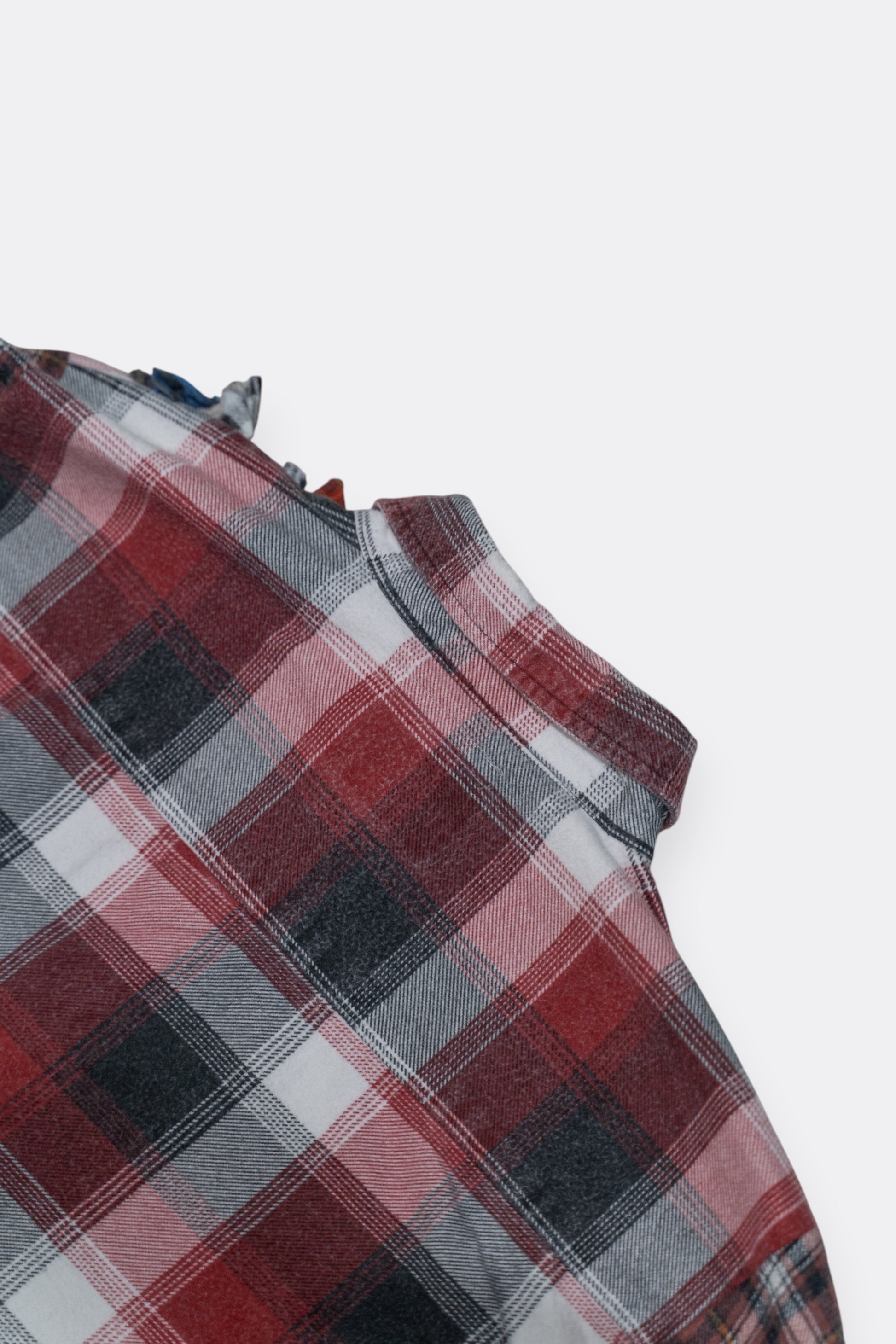 Needles Rebuild Flannel Ribbon Wide Shirt Assorted C | Pièce Unique Vintage | Edgar Bdx