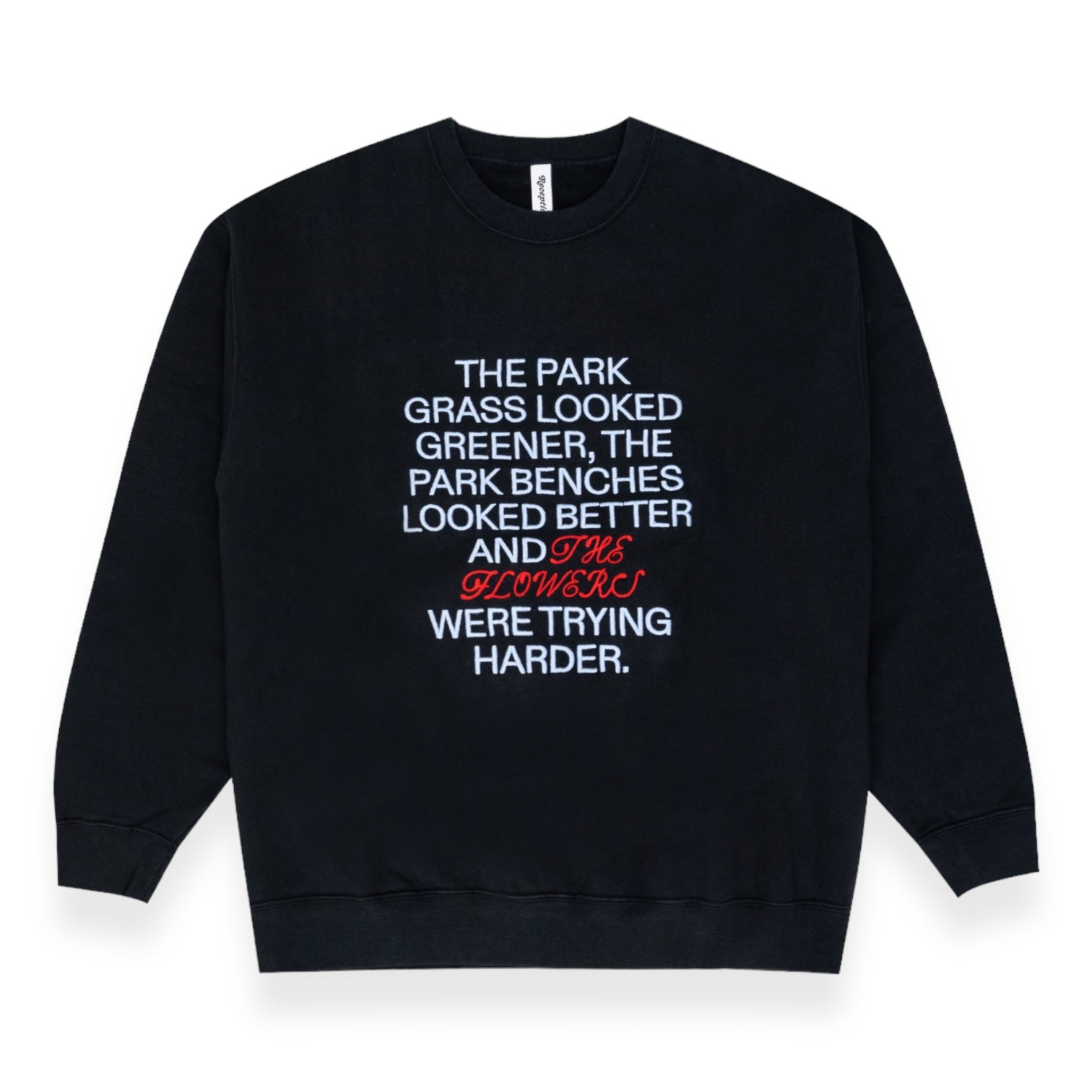 Reception - Harder Club Sweat (Dark Navy)