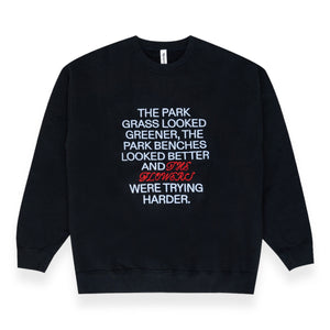 Reception - Harder Club Sweat (Dark Navy)